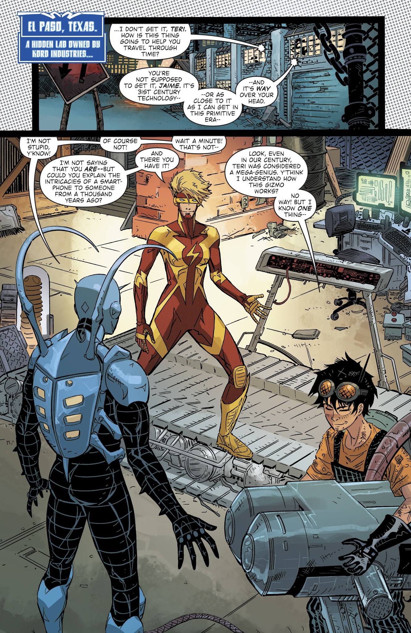 Read online Blue Beetle (2016) comic -  Issue #13 - 4