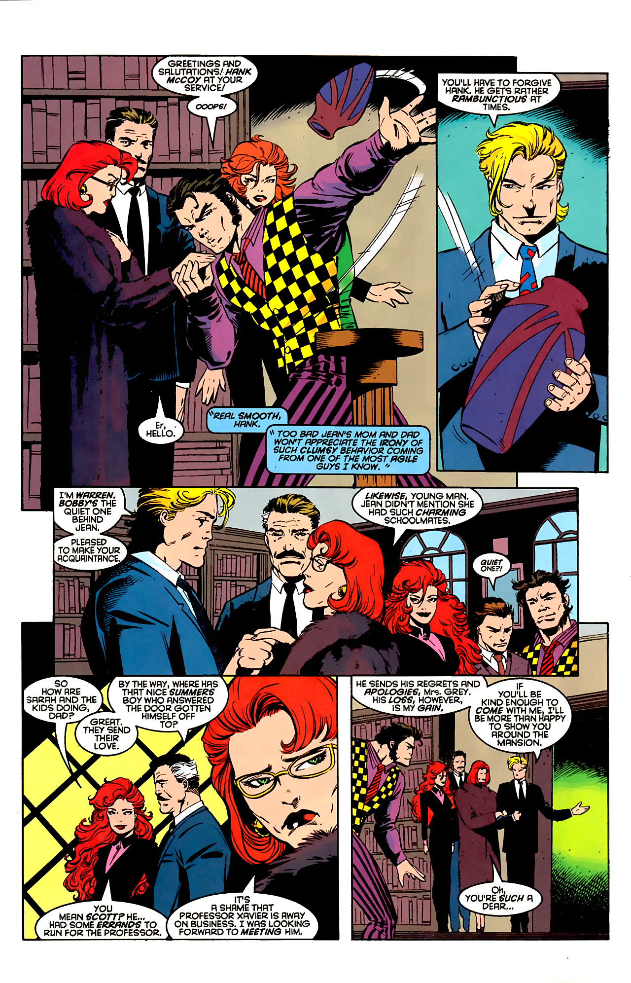 Read online Professor Xavier and the X-Men comic -  Issue #6 - 4