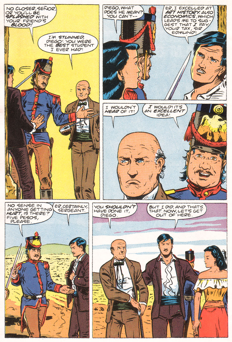 Read online Zorro (1990) comic -  Issue #8 - 8