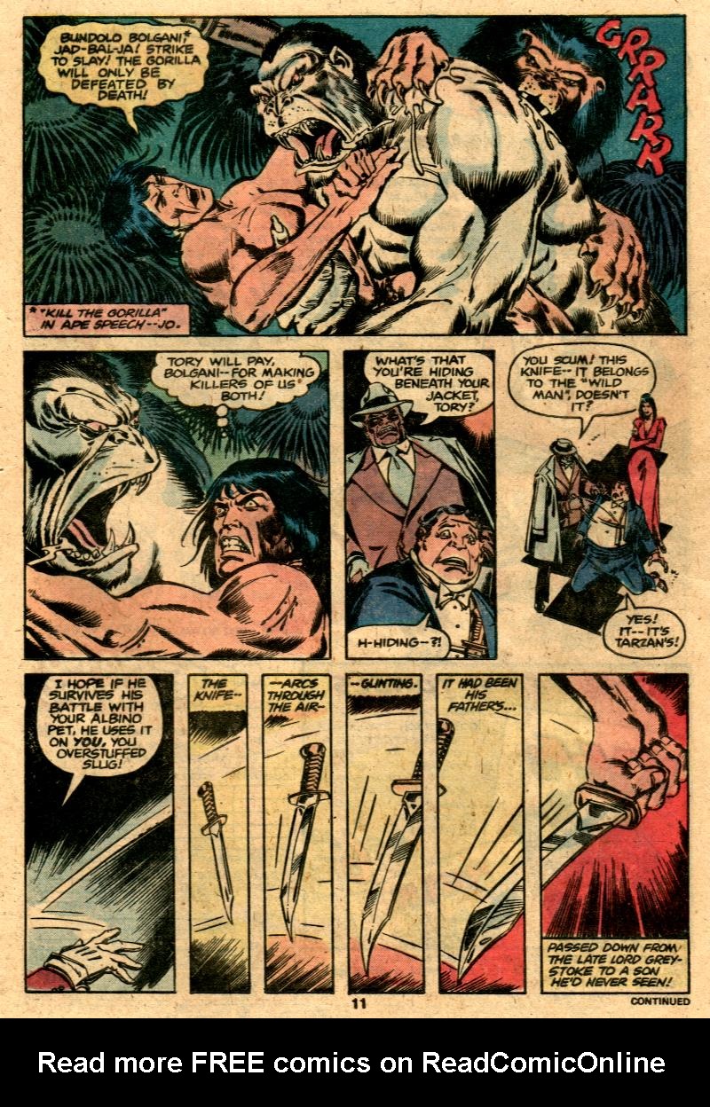 Read online Tarzan (1977) comic -  Issue #28 - 7