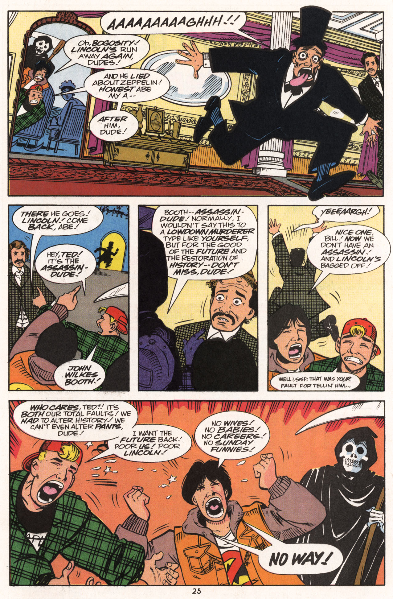 Read online Bill & Ted's Excellent Comic Book comic -  Issue #11 - 24