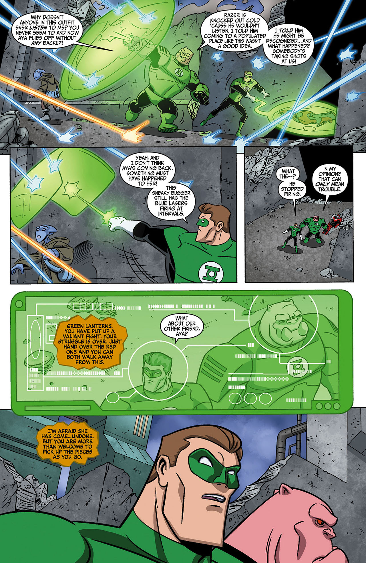 Read online Green Lantern: The Animated Series comic -  Issue #3 - 10