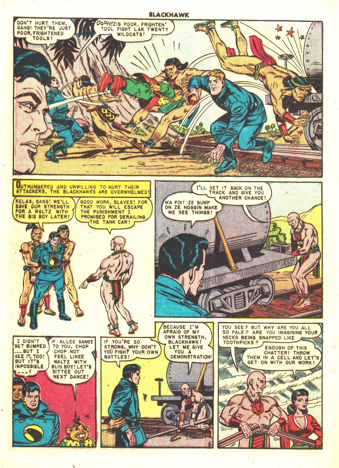 Read online Blackhawk (1957) comic -  Issue #35 - 8