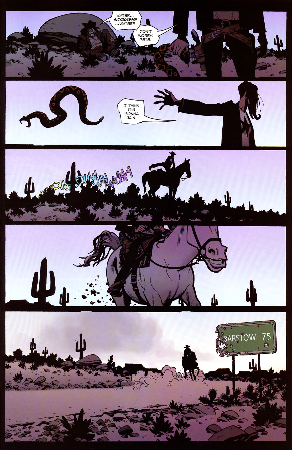 Read online Paul Jenkins' Sidekick comic -  Issue #2 - 29