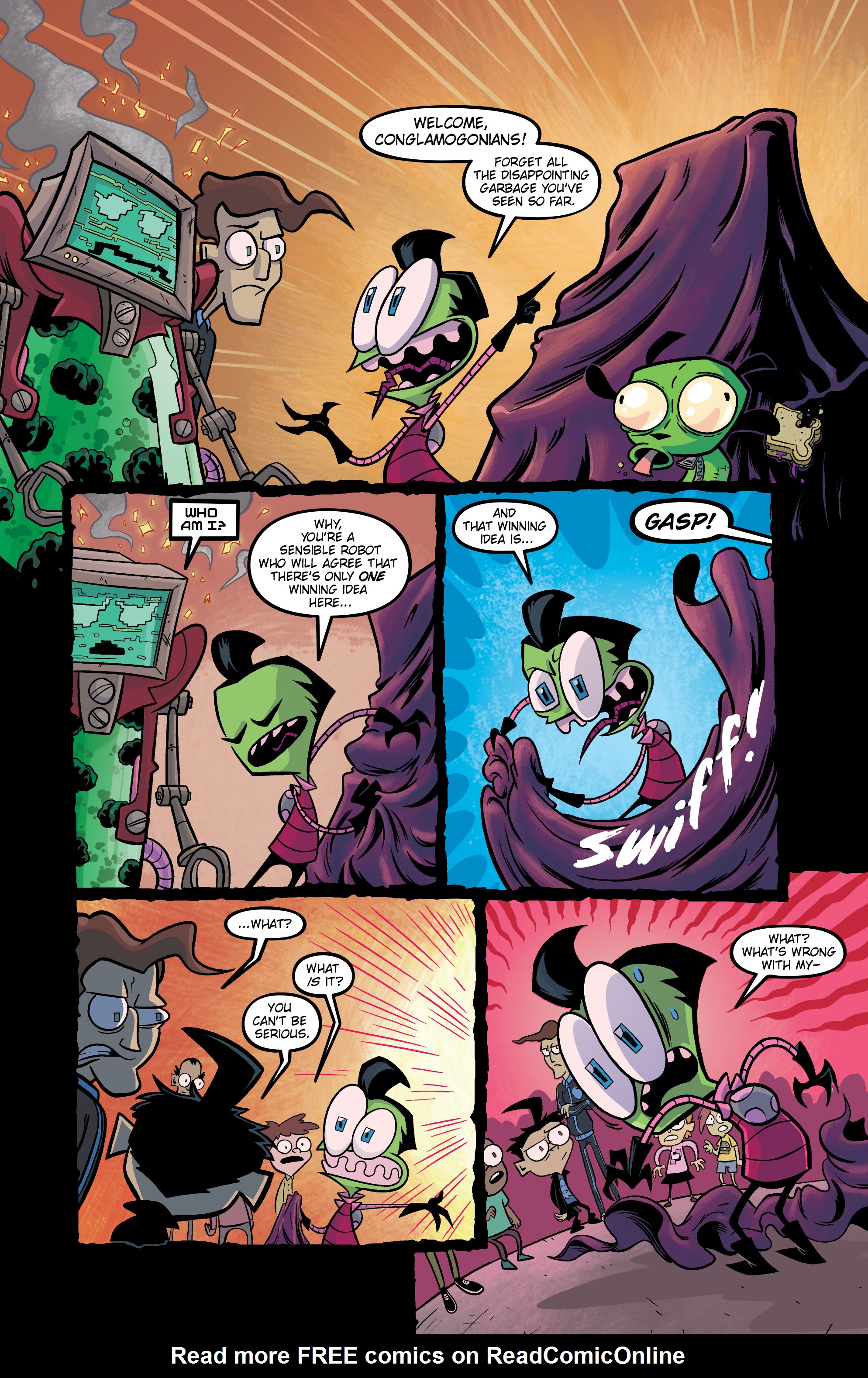 Read online Invader Zim comic -  Issue # _TPB 7 - 40