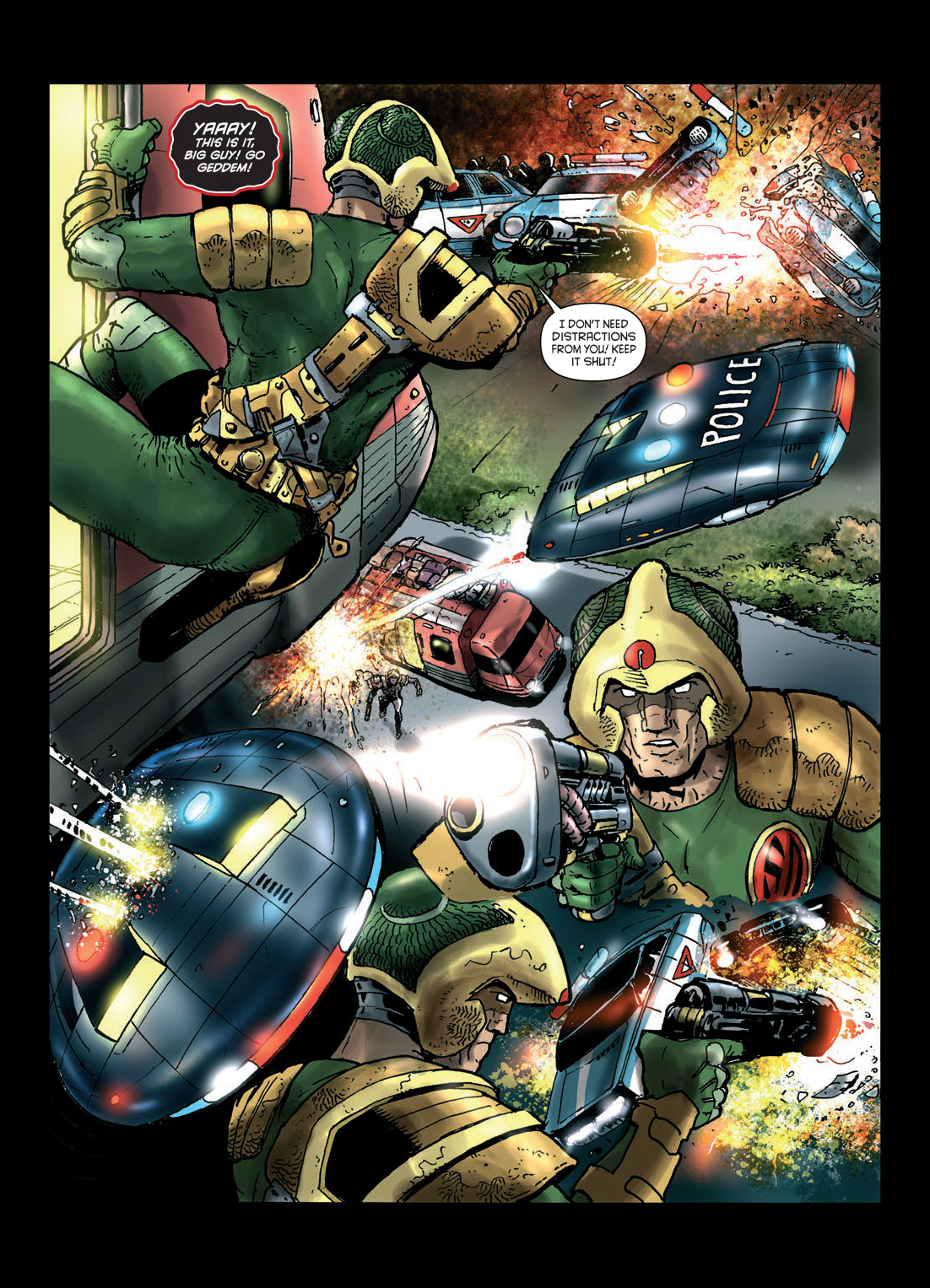 Read online Strontium Dog: The Life and Death of Johnny Alpha: Dogs of War comic -  Issue # TPB - 28