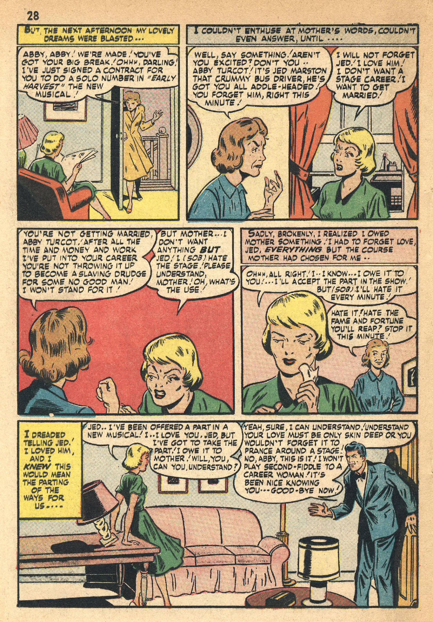 Read online Darling Romance comic -  Issue #1 - 28