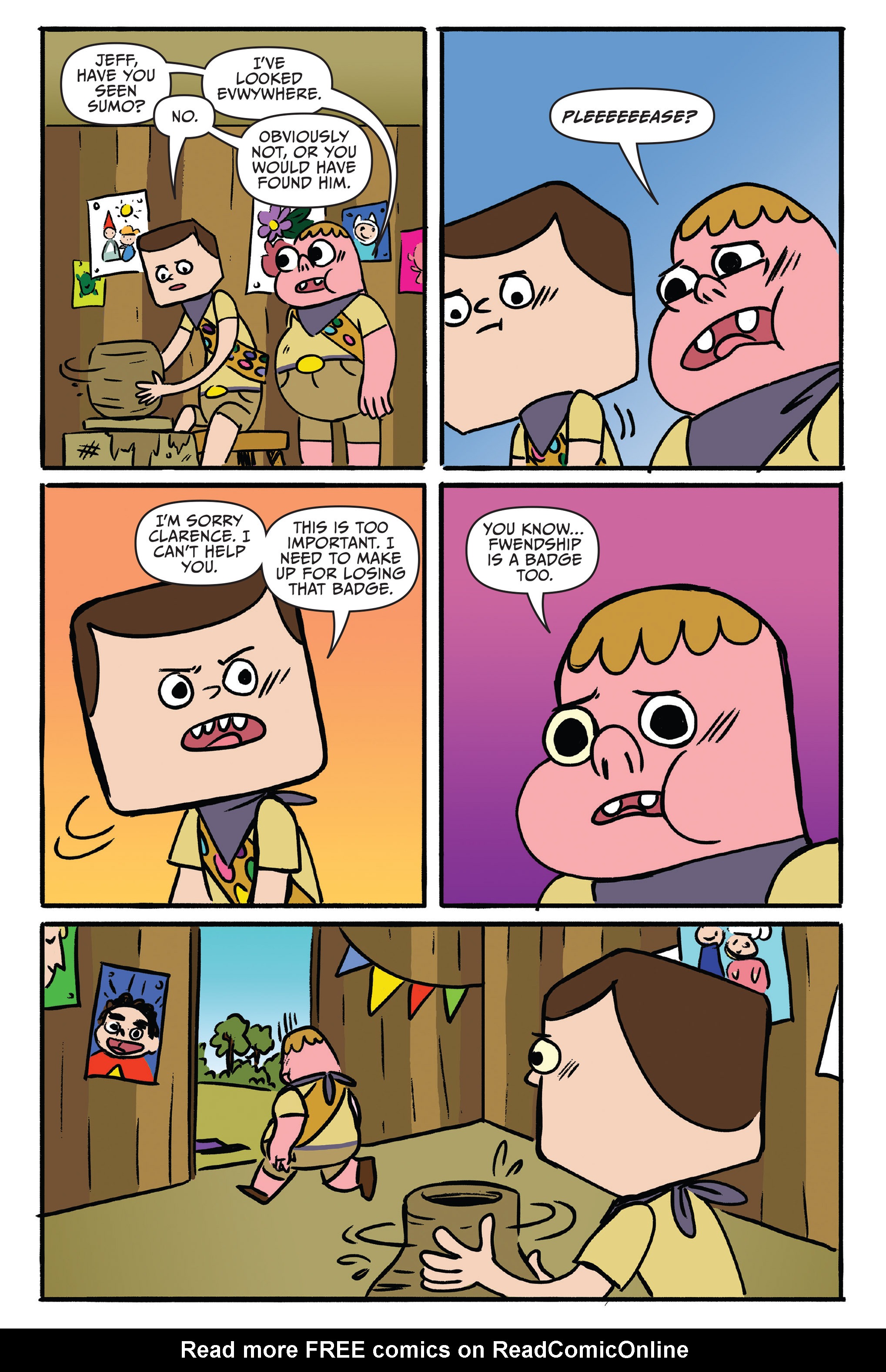 Read online Clarence: Chicken Phantom comic -  Issue # Full - 89