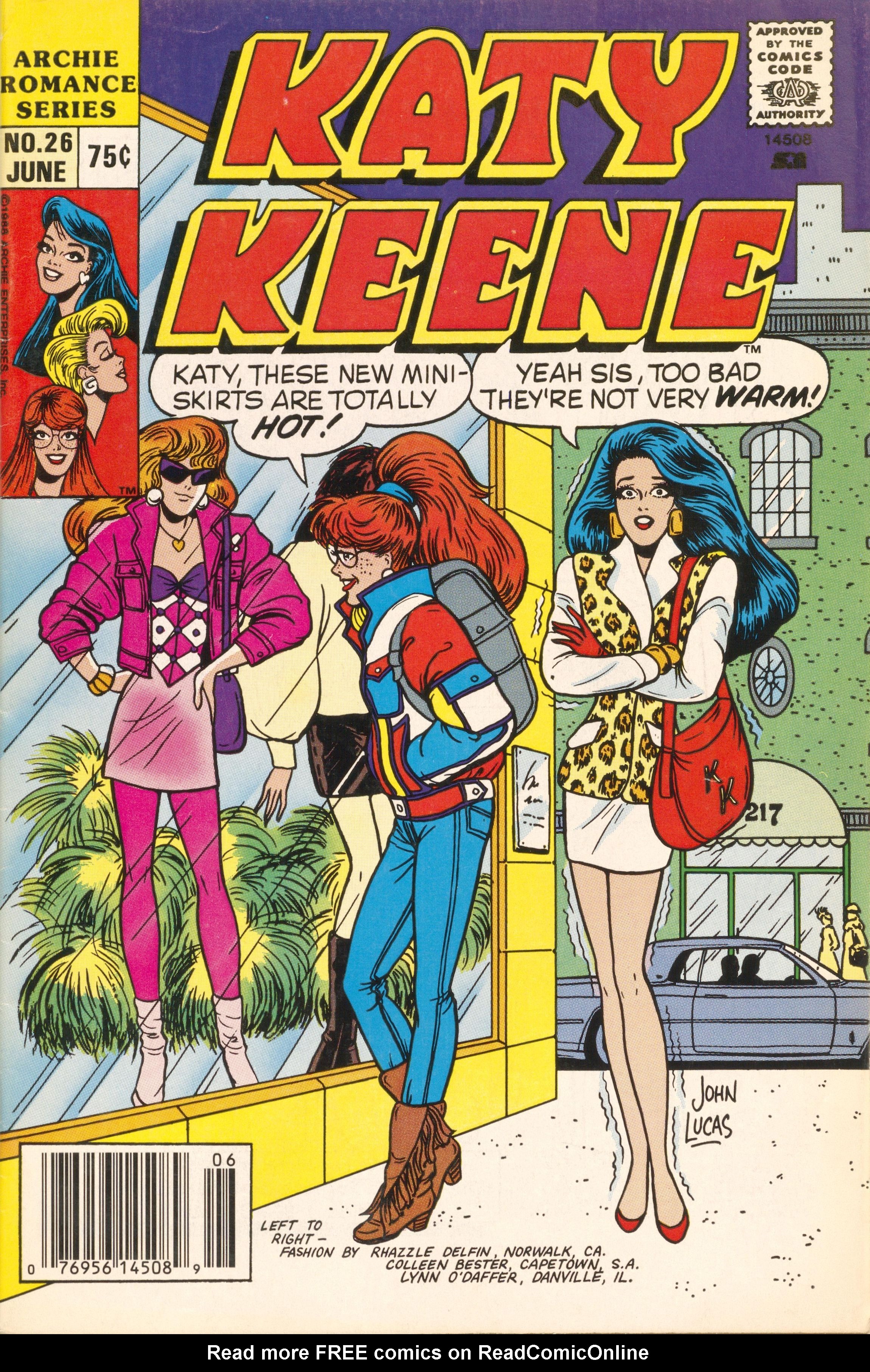 Read online Katy Keene (1983) comic -  Issue #26 - 1