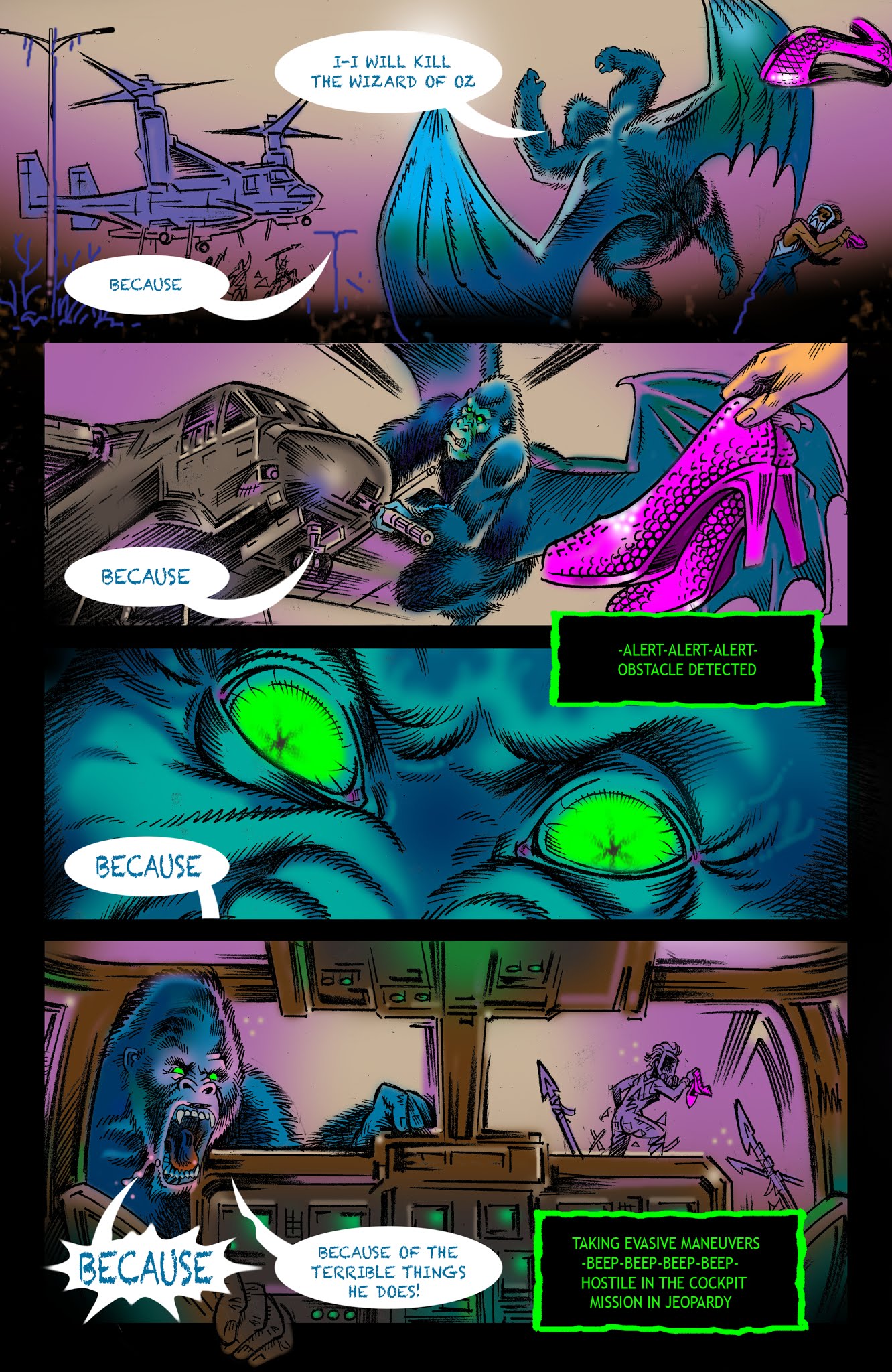 Read online Dorothy's Dead comic -  Issue #4 - 31