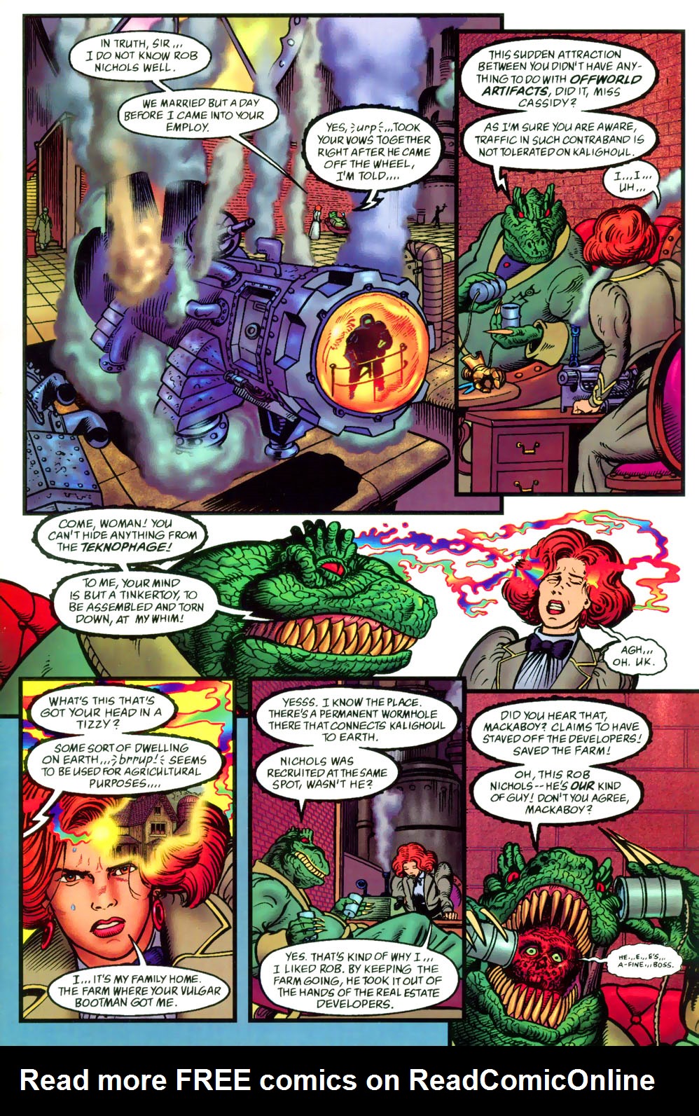 Read online Neil Gaiman's Teknophage comic -  Issue #5 - 7