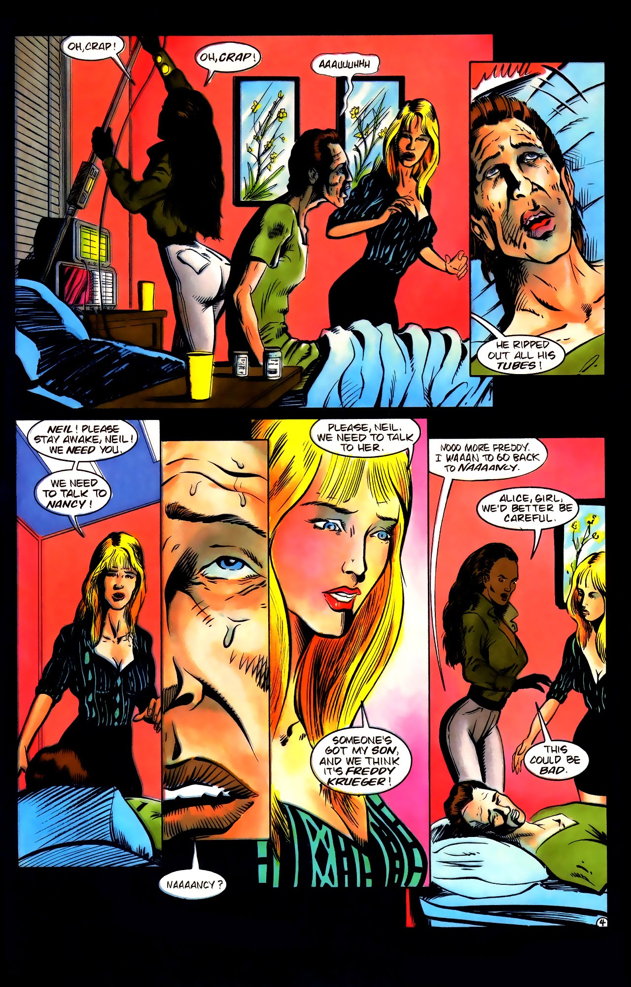 Read online Nightmares On Elm Street comic -  Issue #5 - 5