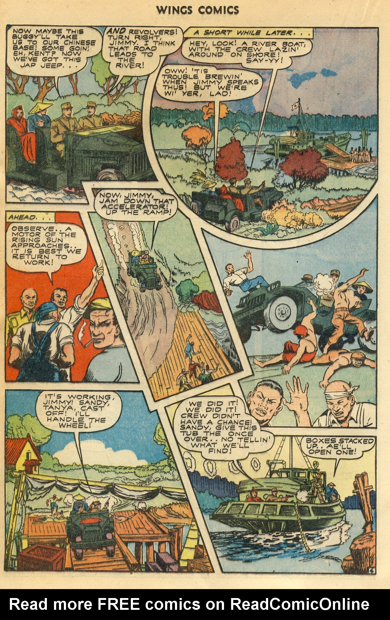 Read online Wings Comics comic -  Issue #44 - 32