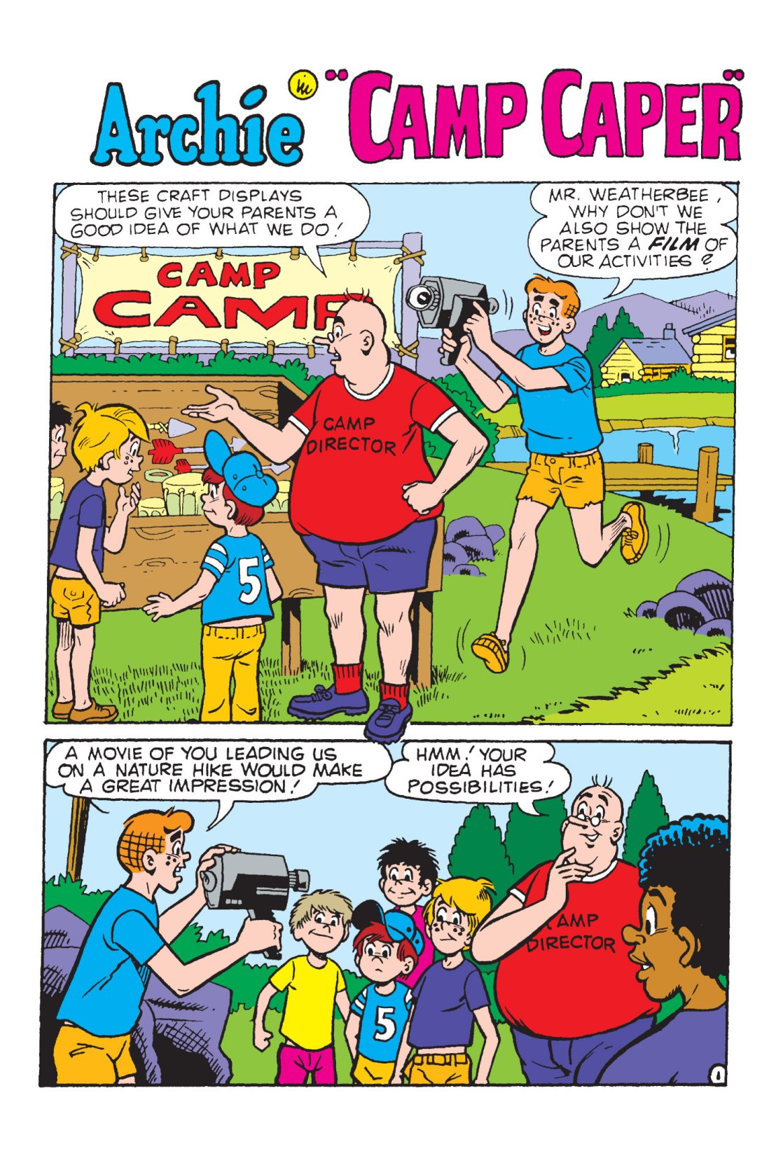 Read online Archie's Camp Tales comic -  Issue # TPB - 87