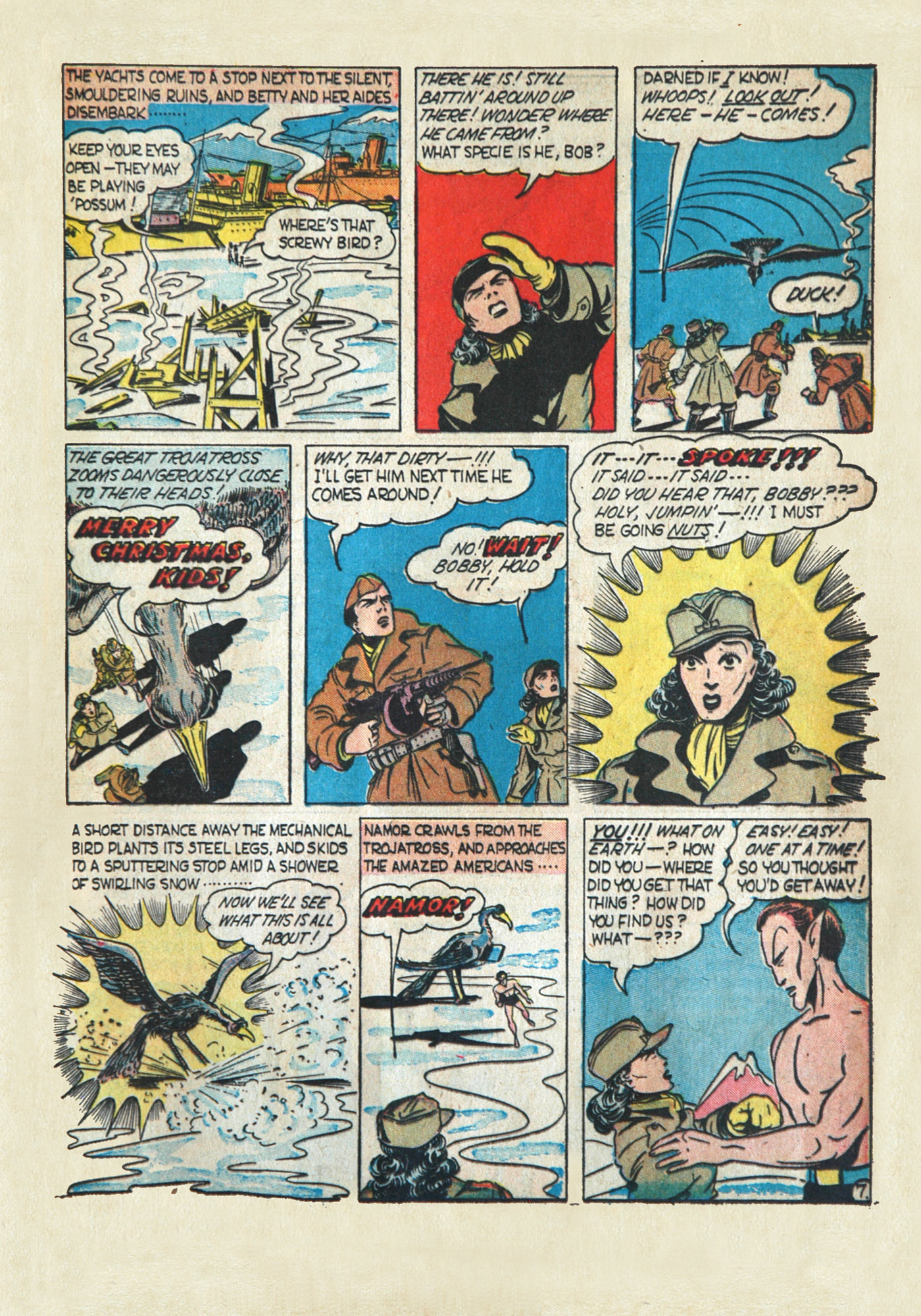 Read online Marvel Mystery Comics comic -  Issue #19 - 25