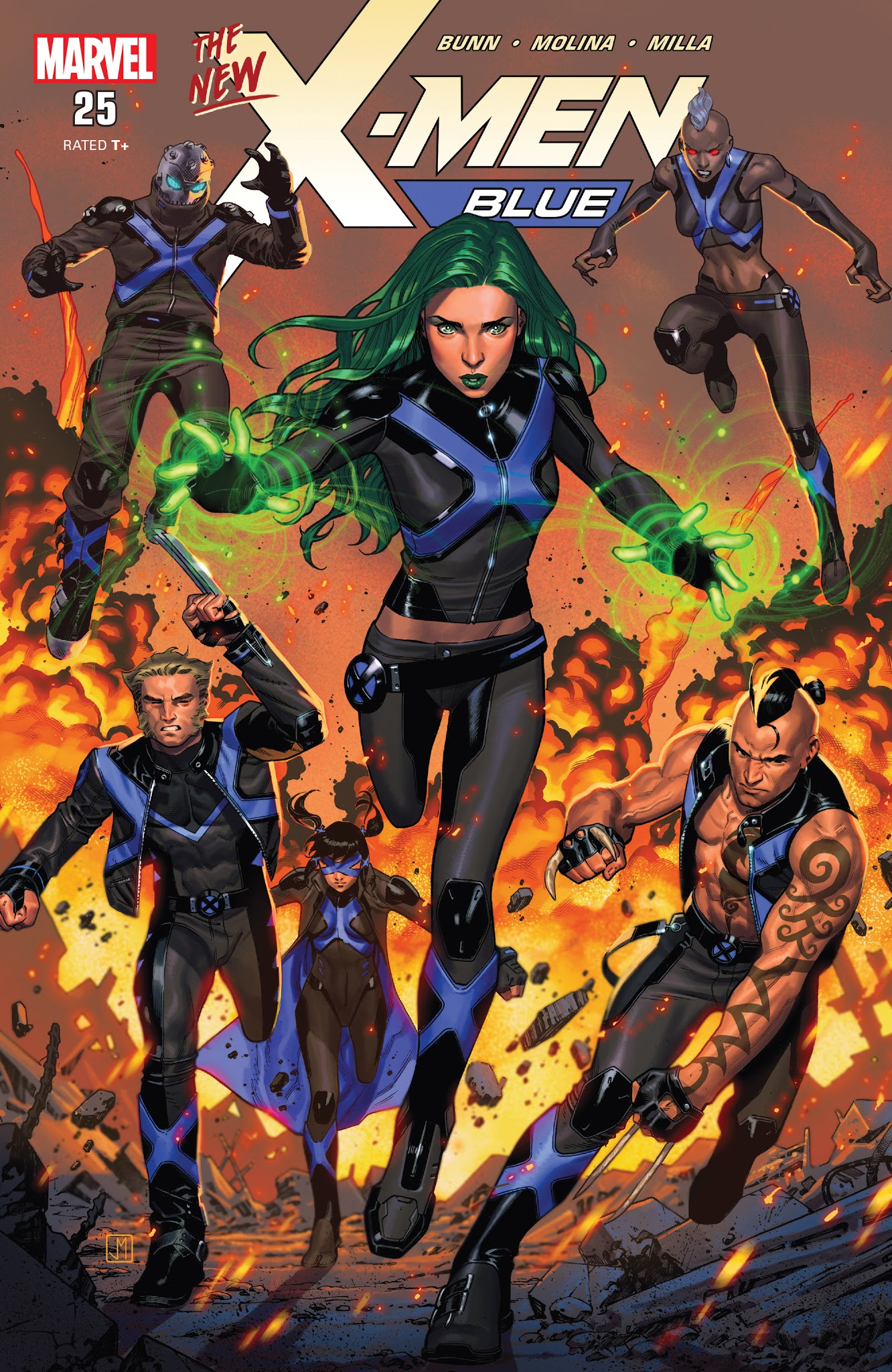 Read online X-Men: Blue comic -  Issue #25 - 1