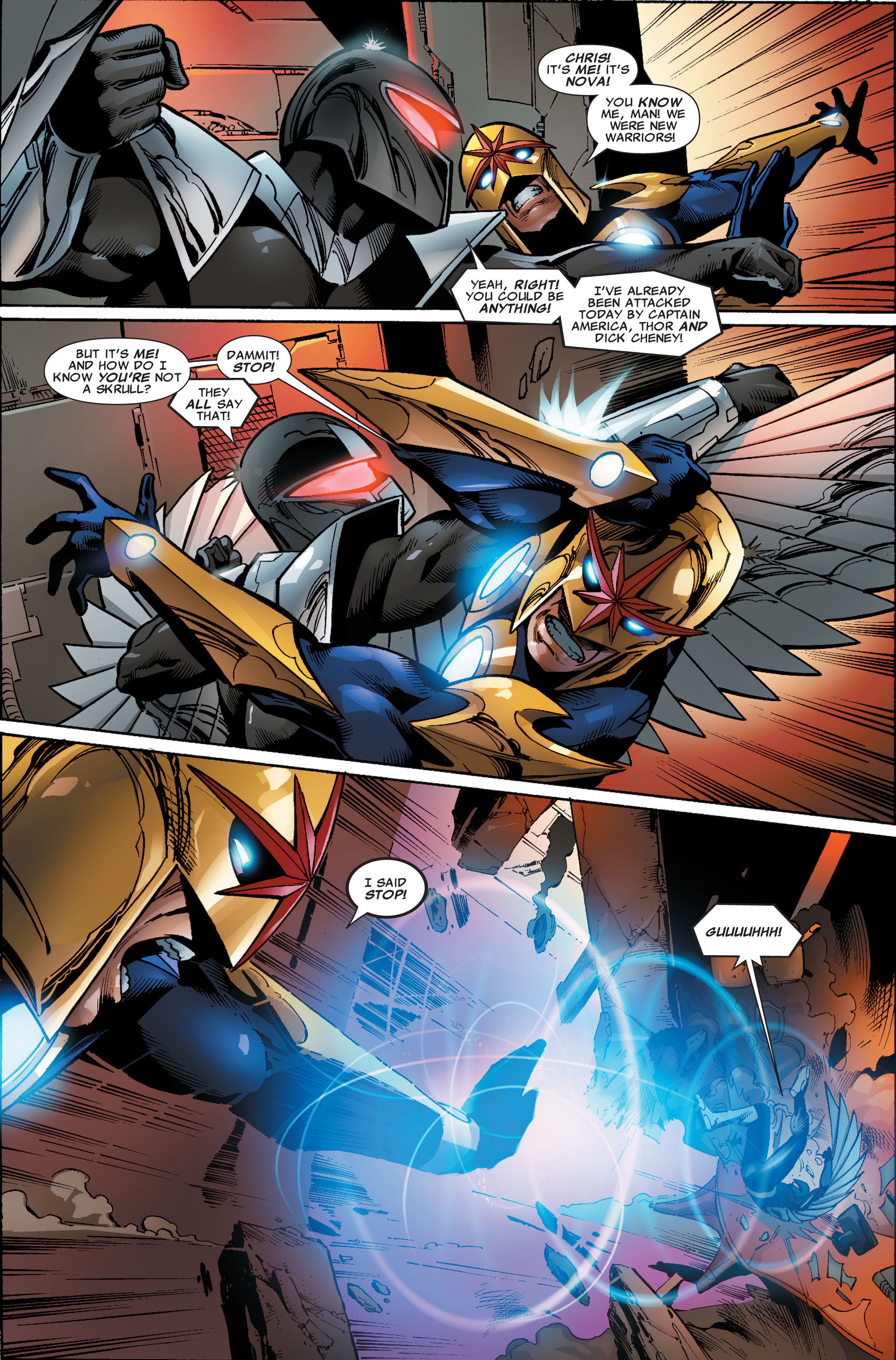 Read online Nova (2007) comic -  Issue #17 - 11