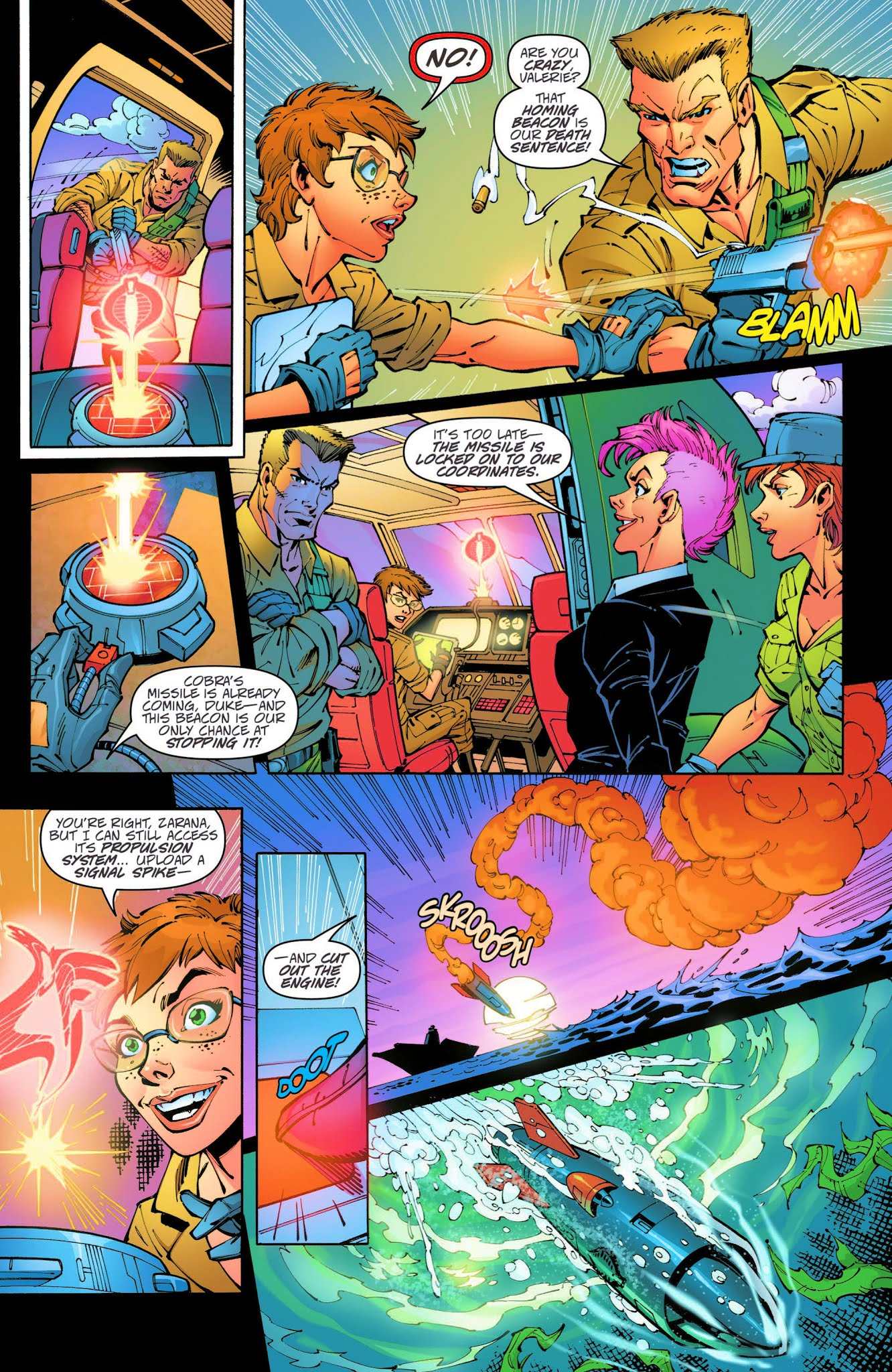 Read online Danger Girl/G.I. Joe comic -  Issue #5 - 7