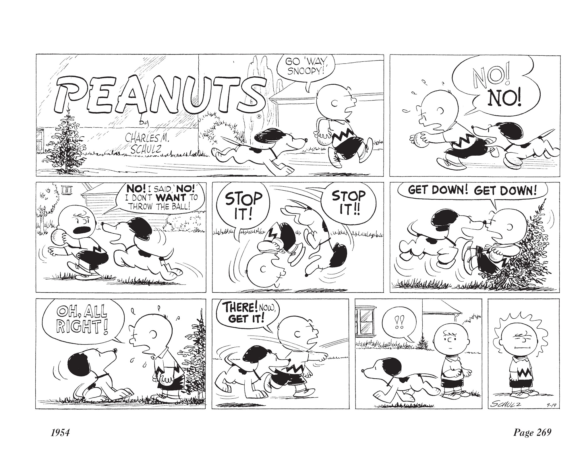 Read online The Complete Peanuts comic -  Issue # TPB 2 - 283
