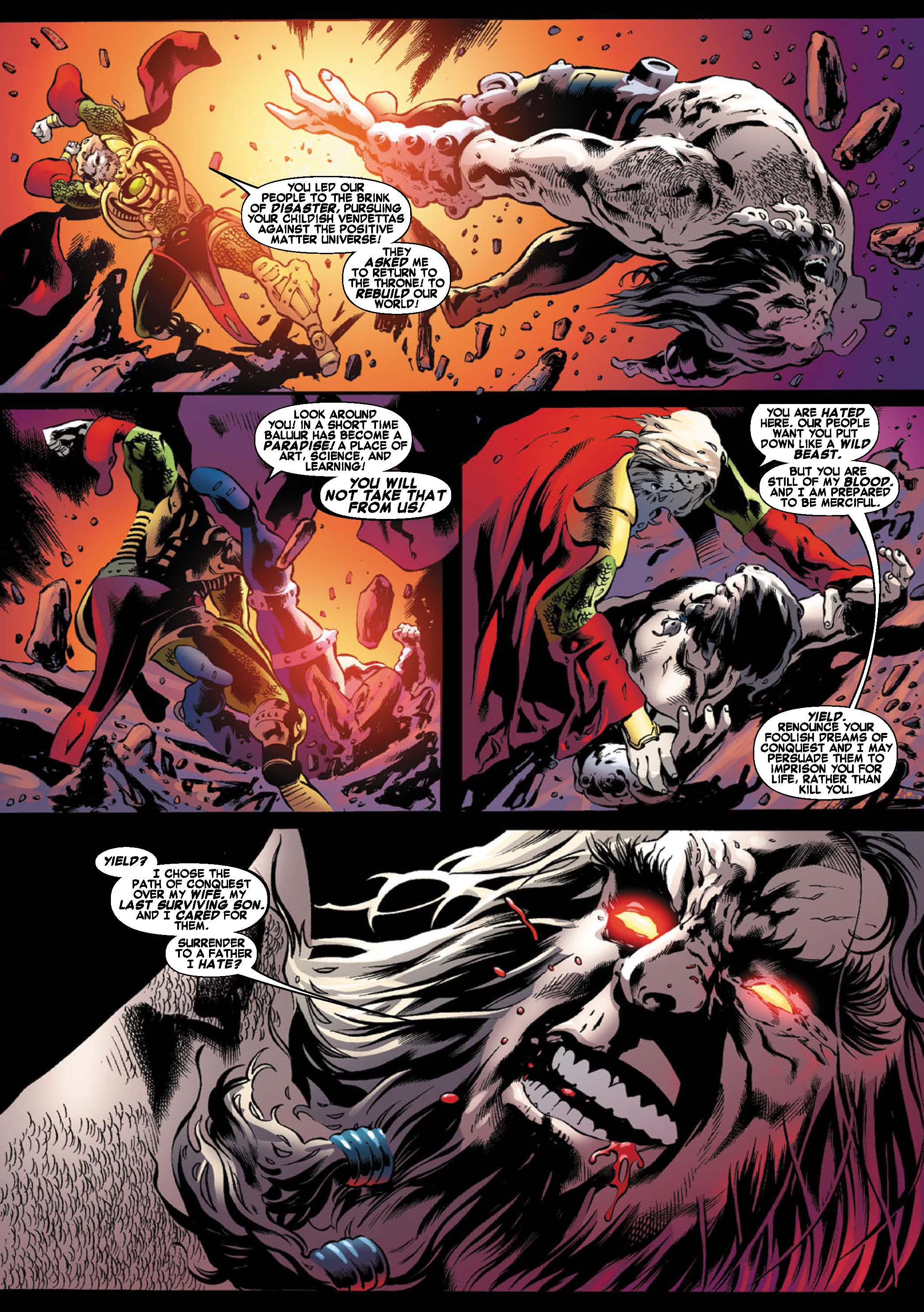 Read online War of Kings: Warriors - Blastaar comic -  Issue #2 - 6