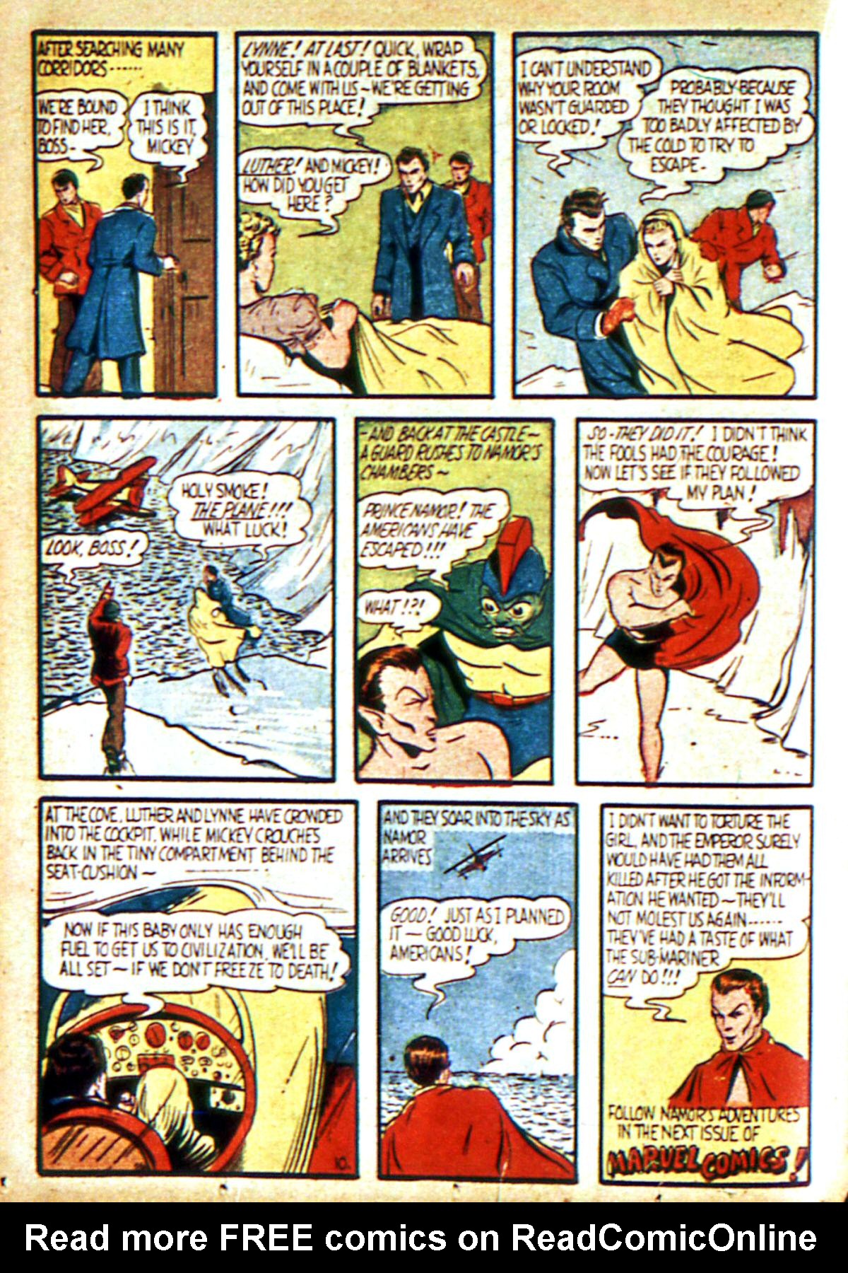 Read online Marvel Mystery Comics comic -  Issue #11 - 24