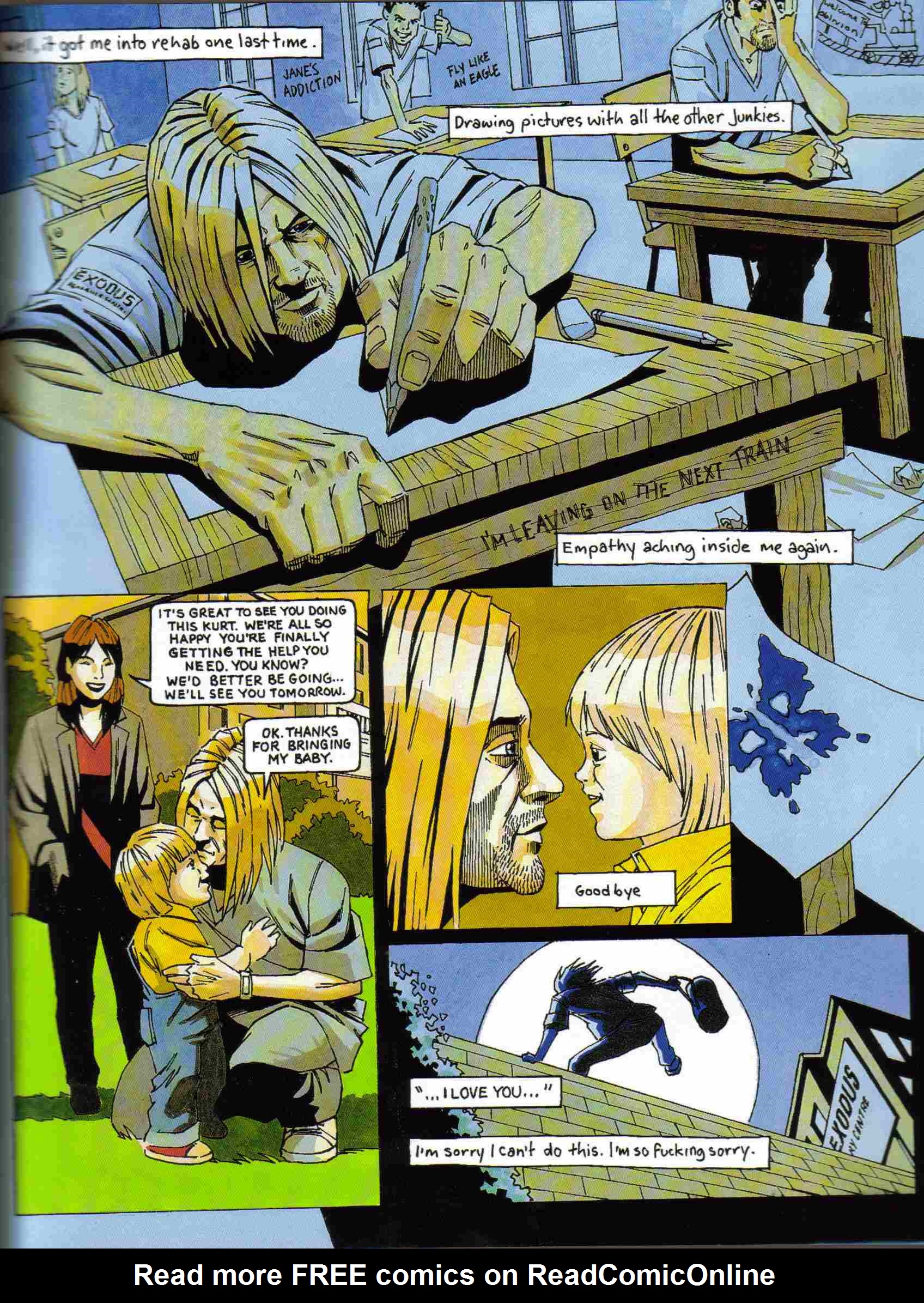 Read online GodSpeed: The Kurt Cobain Graphic comic -  Issue # TPB - 86