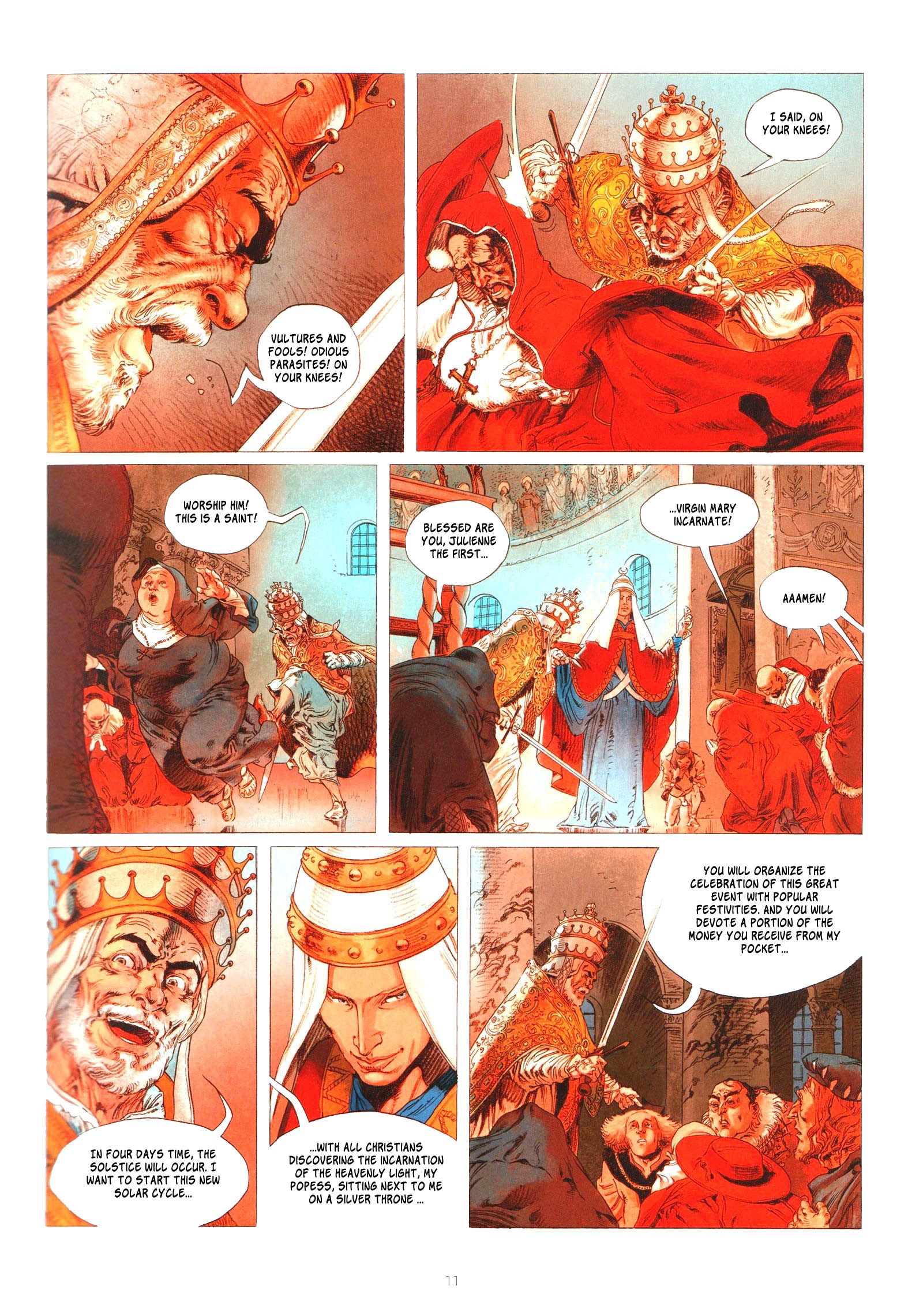 Read online The Terrible Pope comic -  Issue #2 - 11