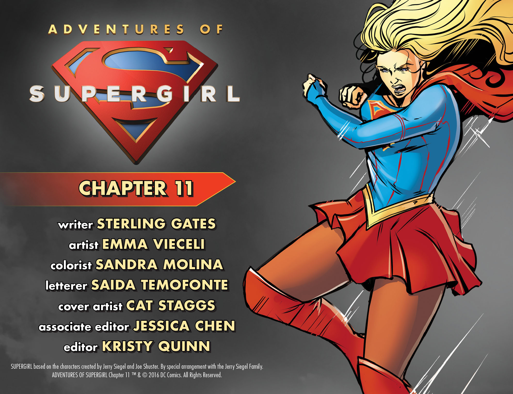 Read online Adventures of Supergirl comic -  Issue #11 - 2