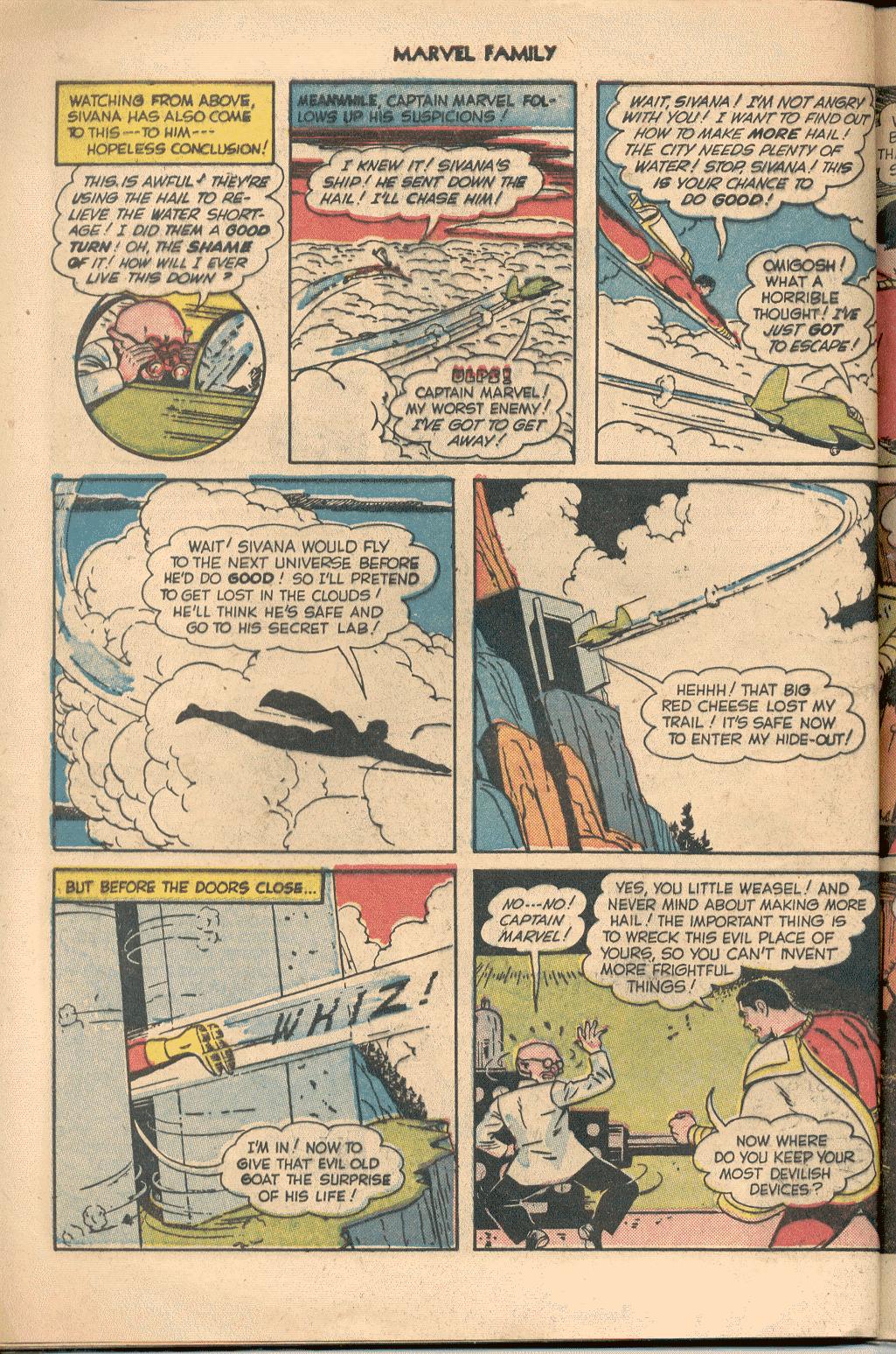Read online The Marvel Family comic -  Issue #50 - 45
