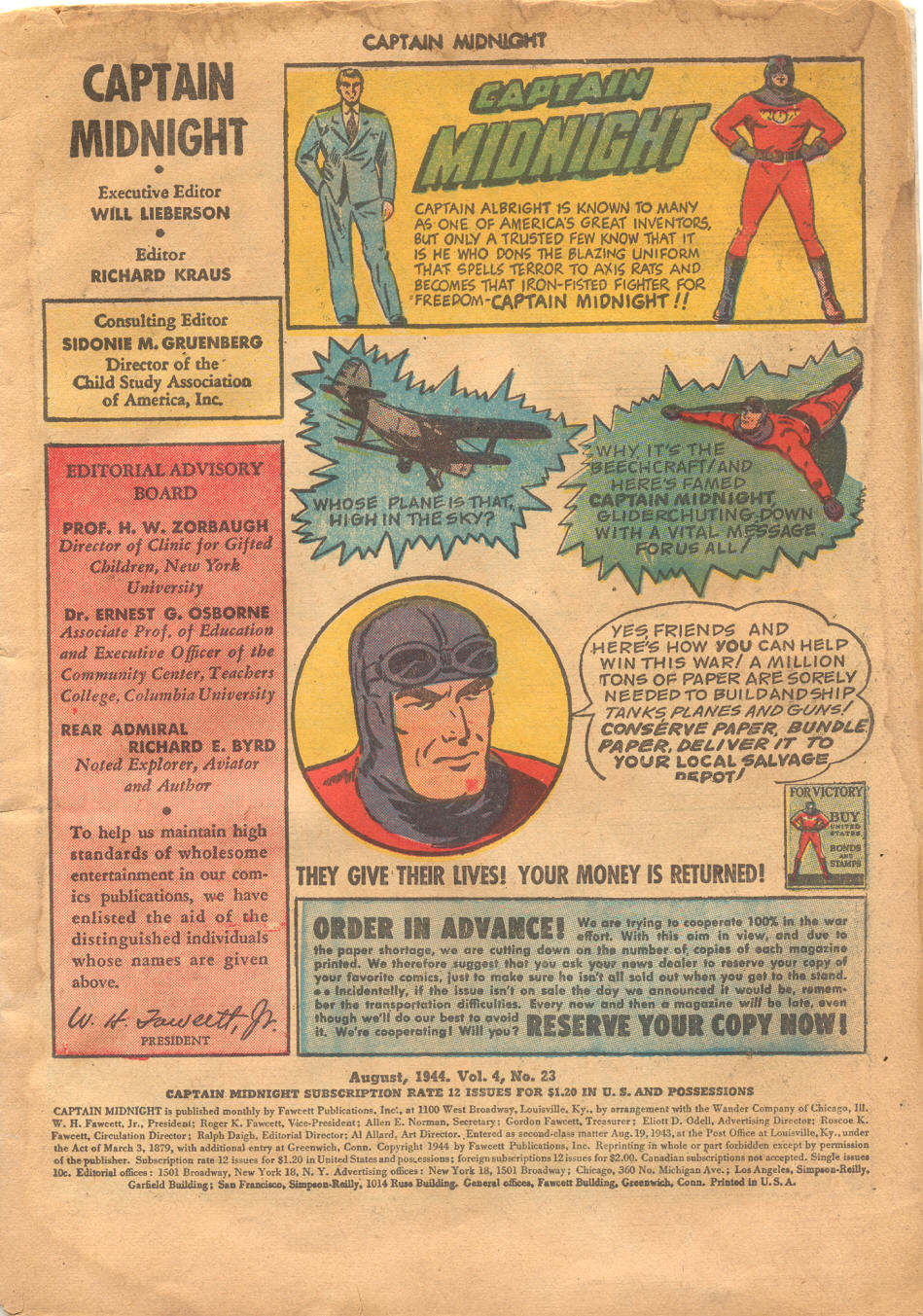 Read online Captain Midnight (1942) comic -  Issue #23 - 3