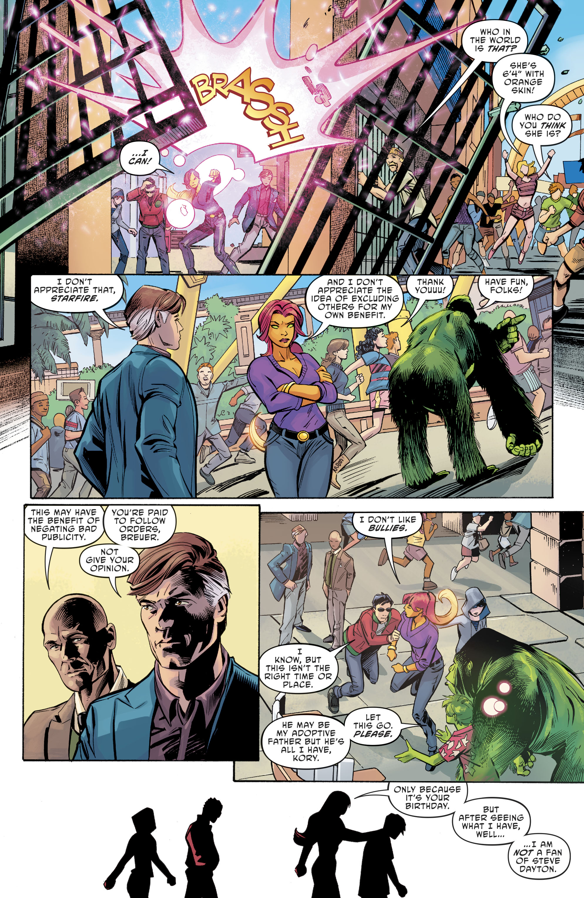 Read online Titans: Burning Rage comic -  Issue #4 - 8