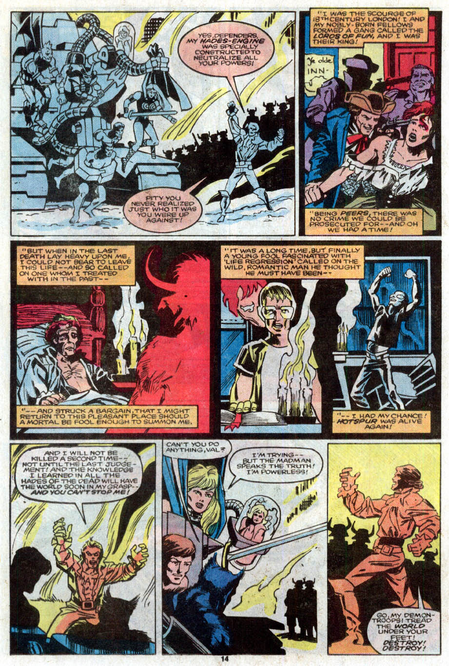 Read online The Defenders (1972) comic -  Issue #147 - 15