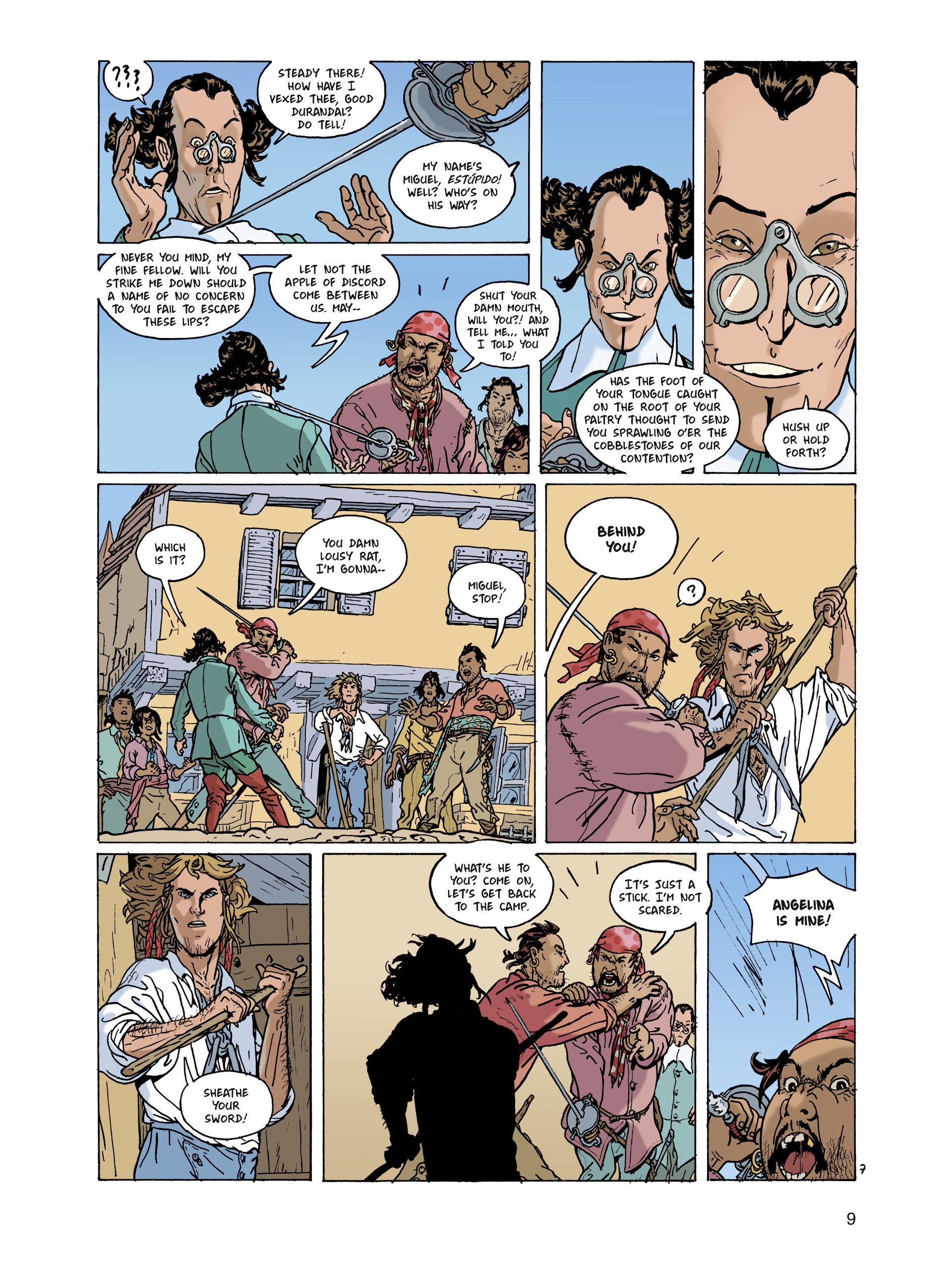 Read online Gypsies of the High Seas comic -  Issue # TPB 1 - 9