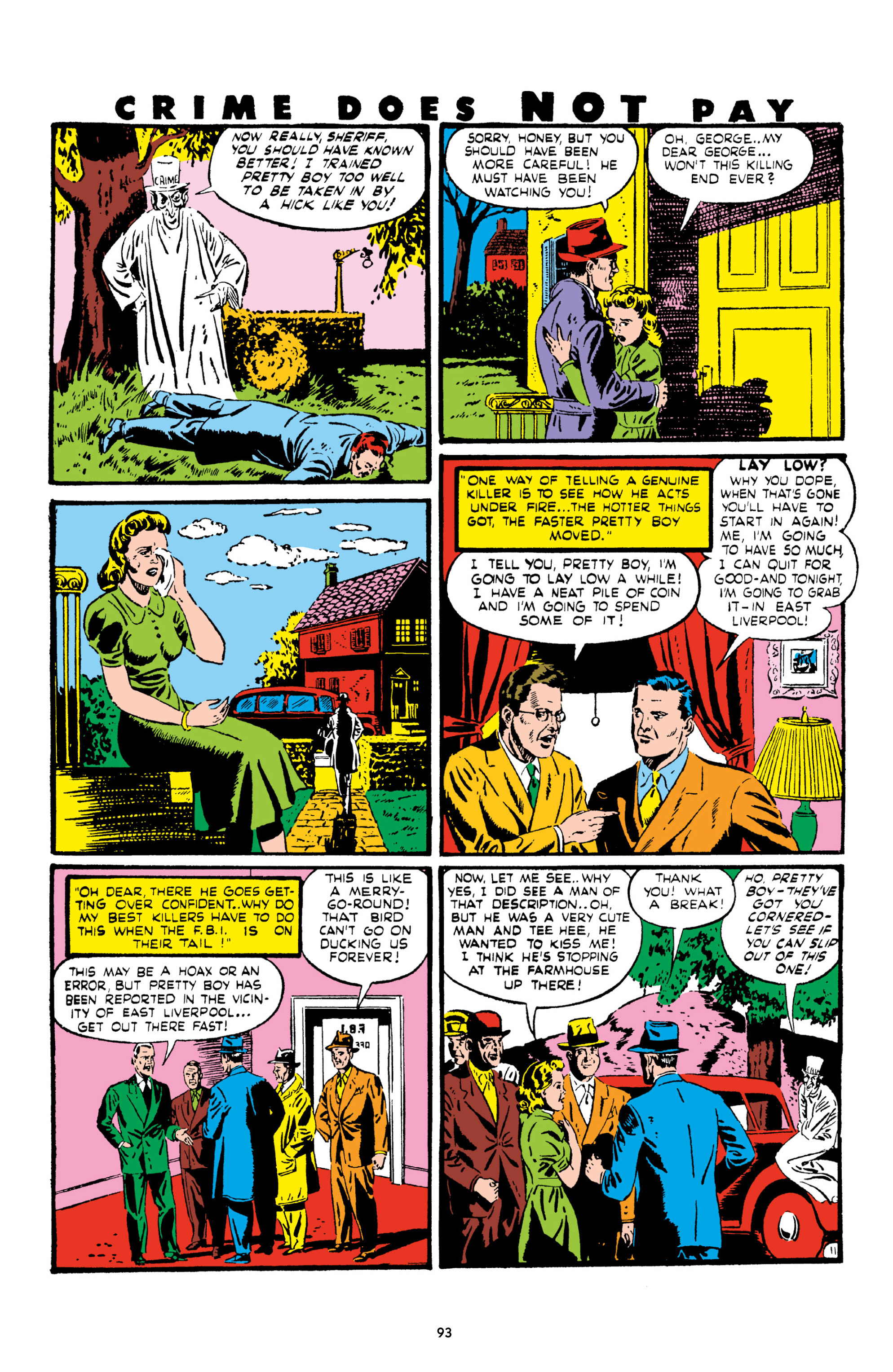 Read online Crime Does Not Pay Archives comic -  Issue # TPB 2 (Part 1) - 93