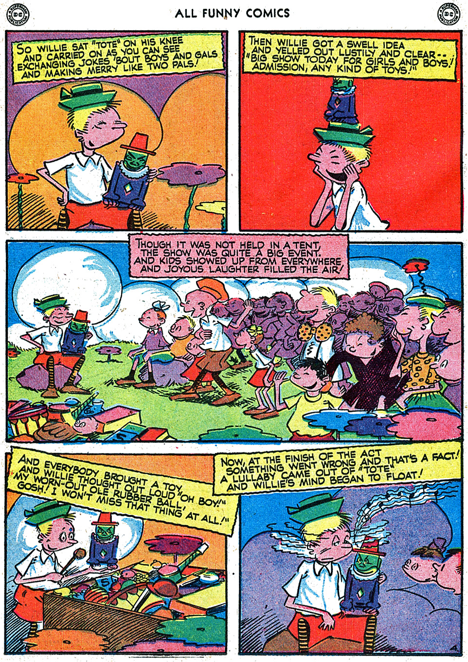 Read online All Funny Comics comic -  Issue #18 - 21