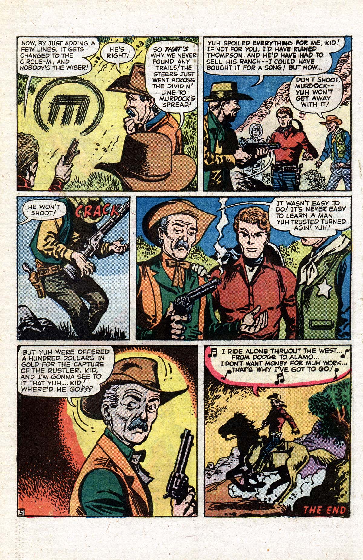 Read online The Mighty Marvel Western comic -  Issue #37 - 24