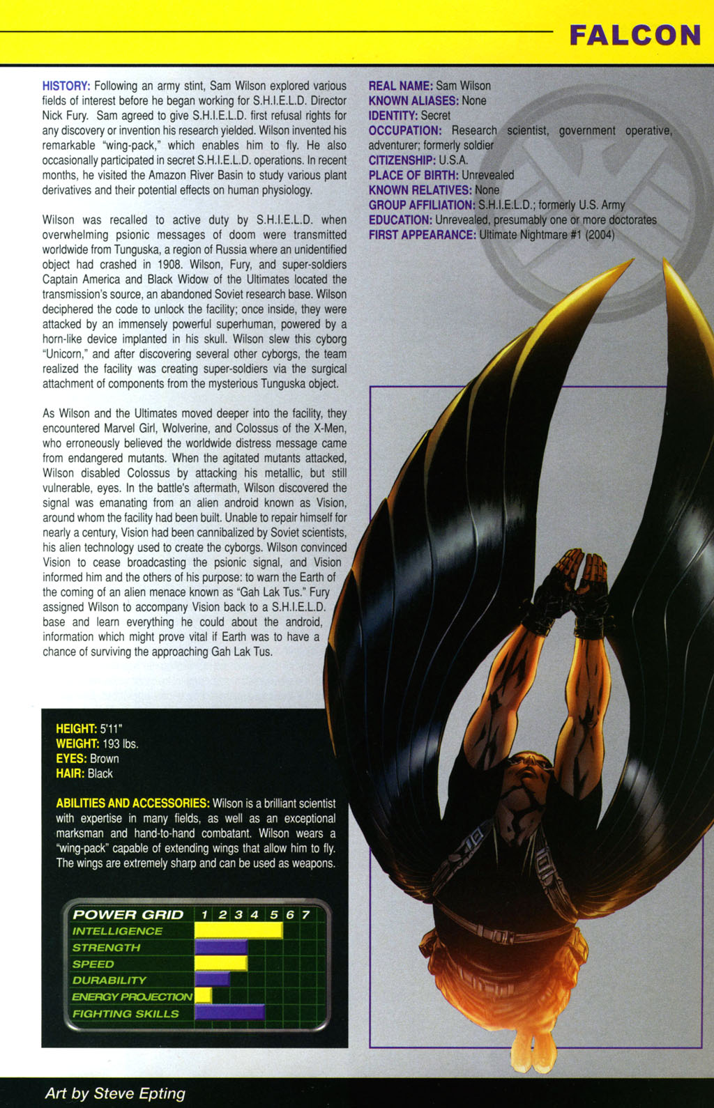 Read online Official Handbook of the Ultimate Marvel Universe: The Ultimates & X-Men 2005 comic -  Issue # Full - 17