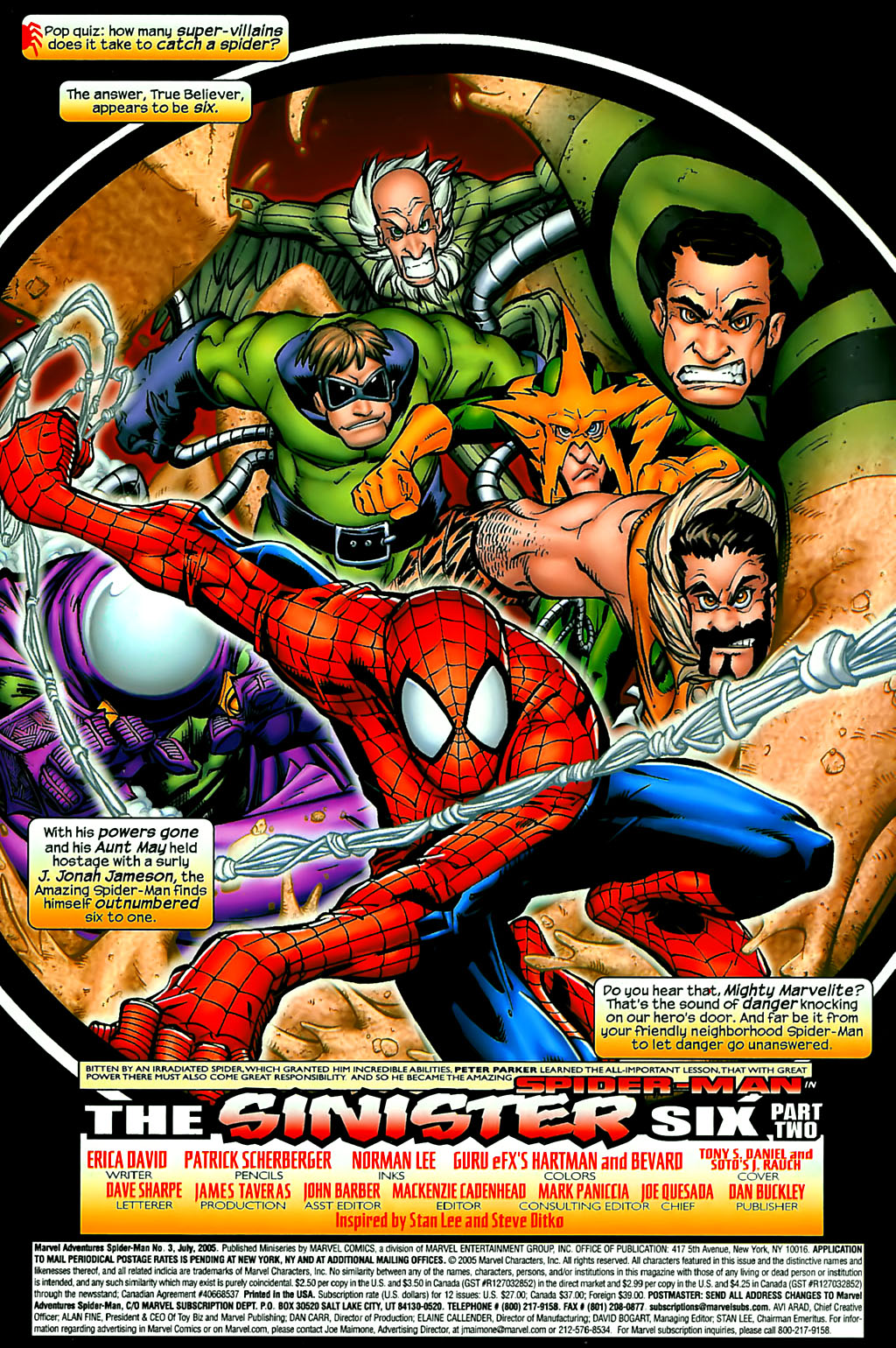 Read online Marvel Adventures Spider-Man (2005) comic -  Issue #3 - 2