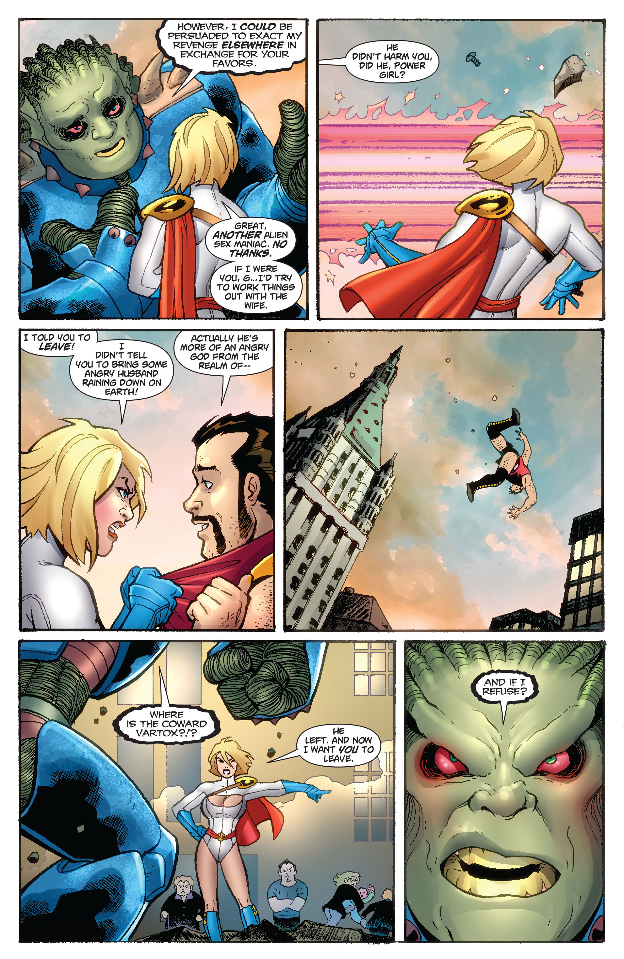 Read online Power Girl (2009) comic -  Issue #12 - 16