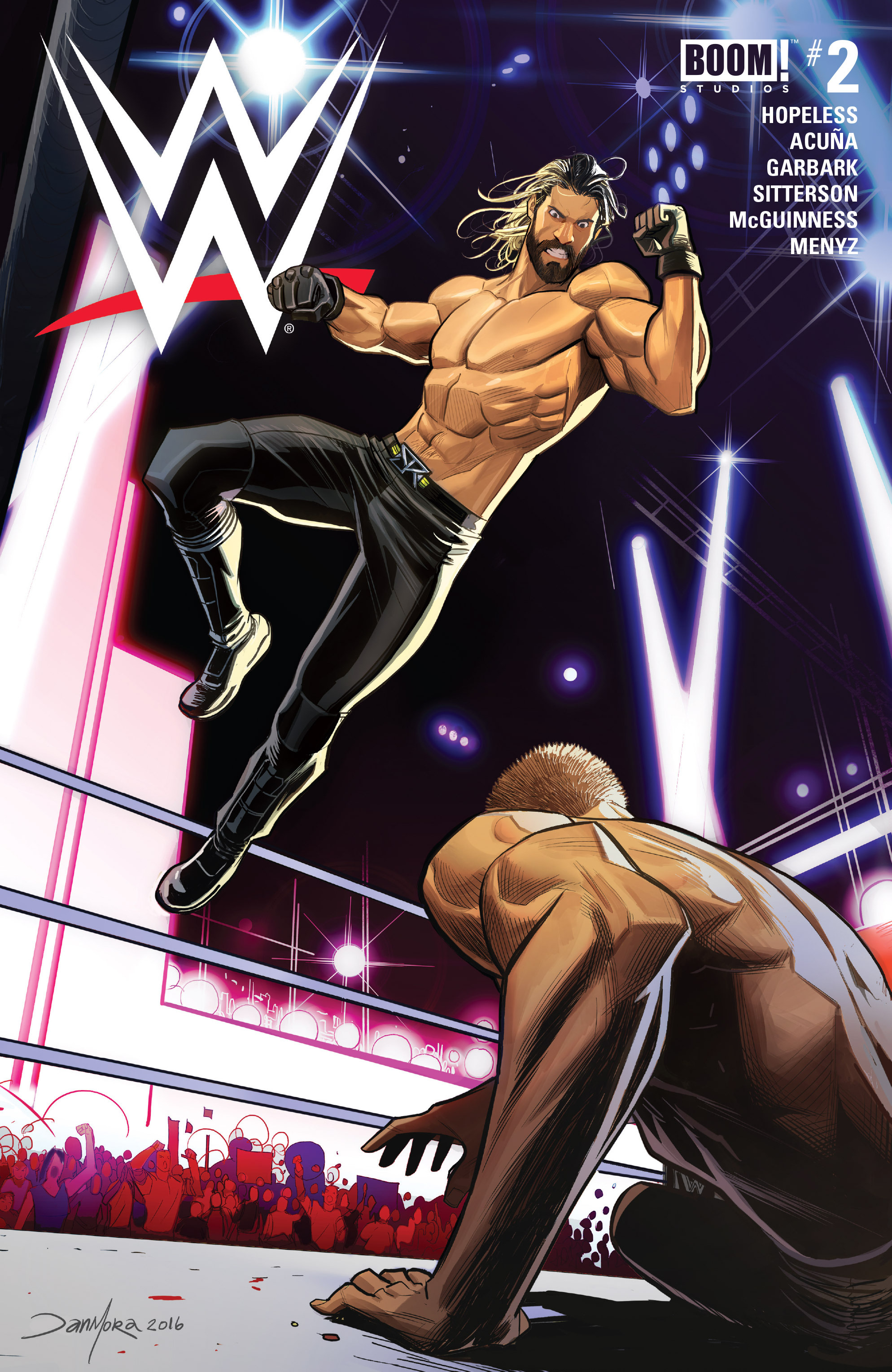 Read online WWE comic -  Issue #2 - 1