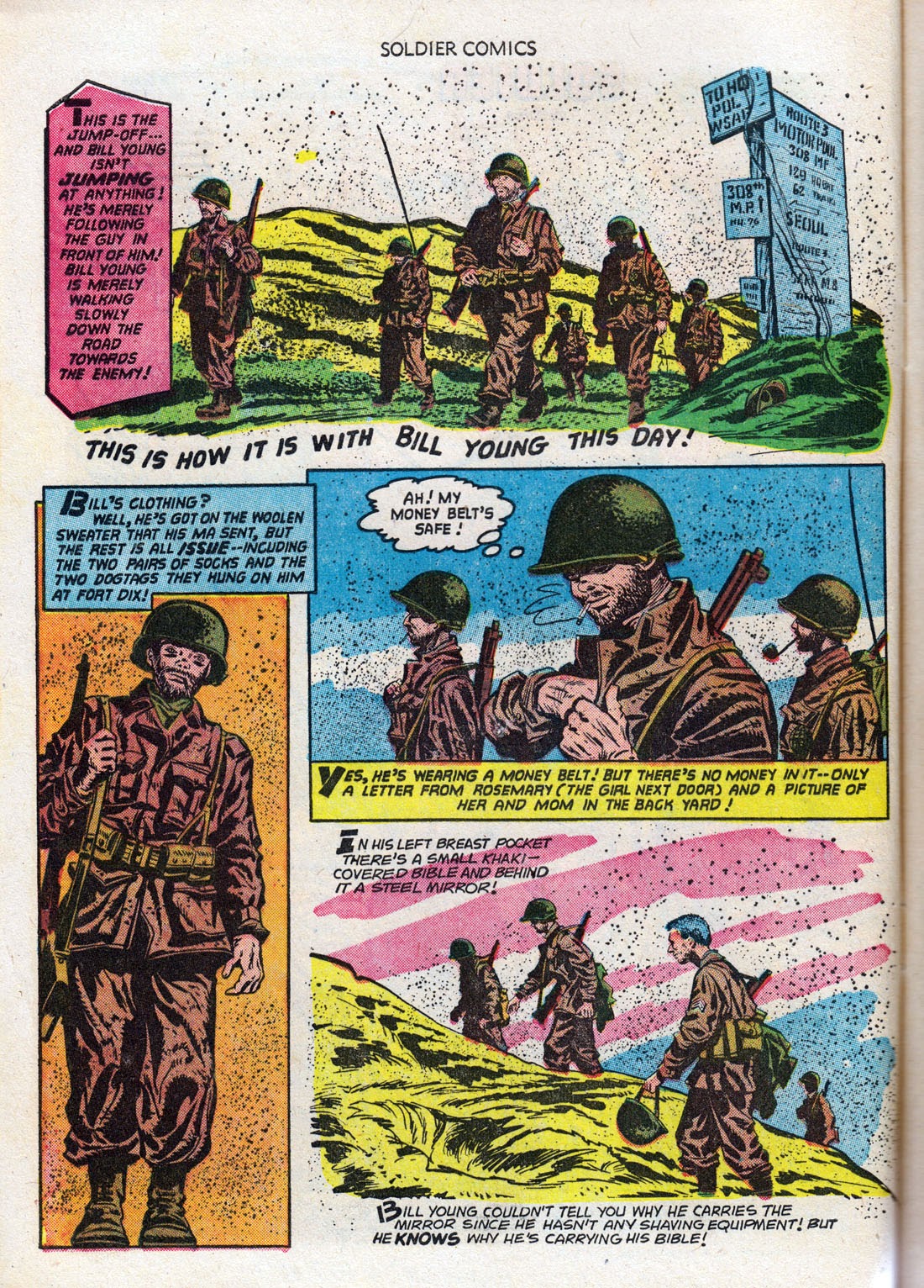 Read online Soldier Comics comic -  Issue #3 - 4