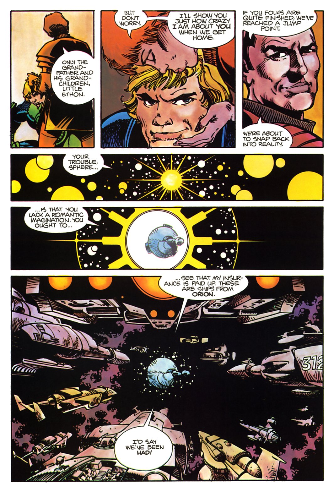 Read online Marvel Graphic Novel comic -  Issue #6 - The Star Slammers - 29