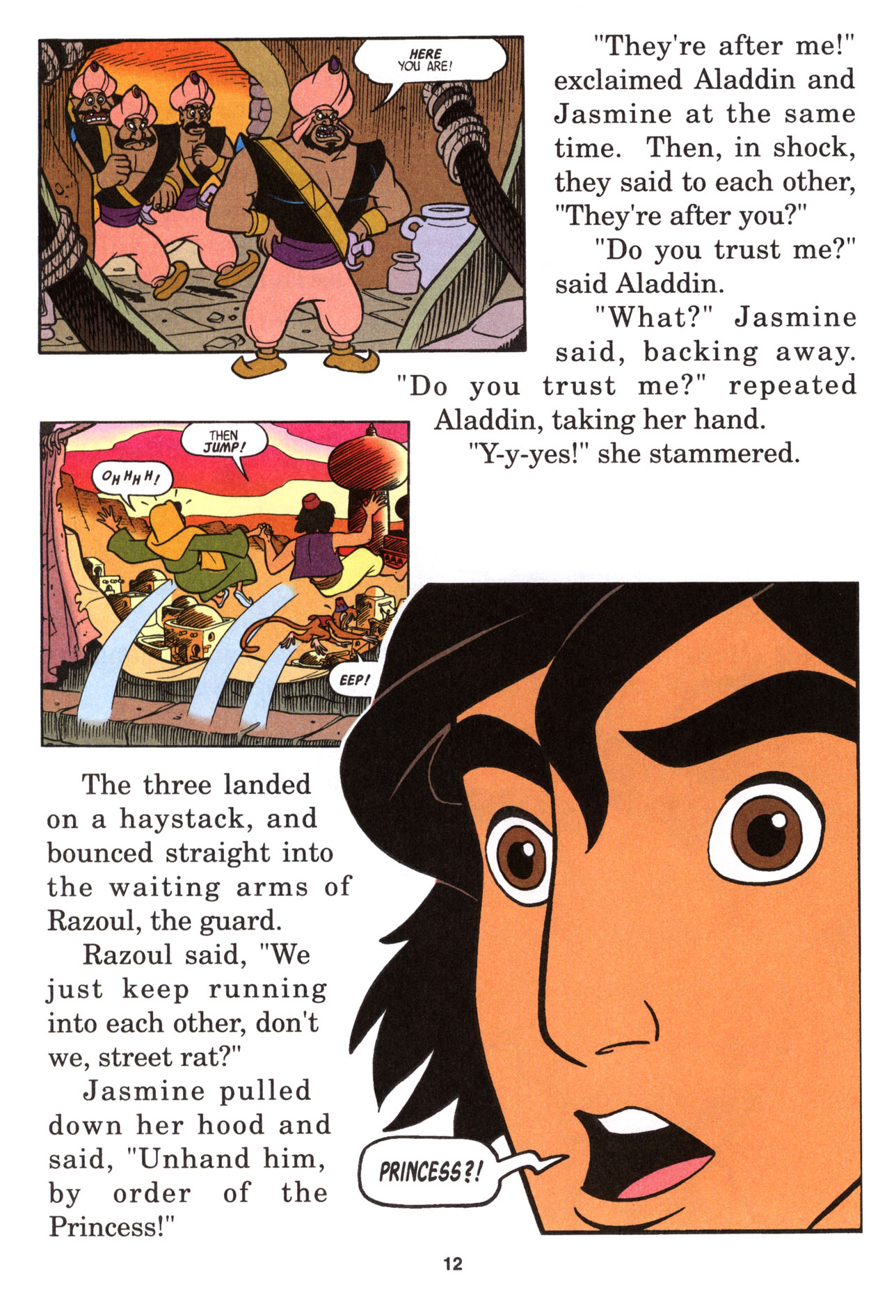 Read online Disney's Junior Graphic Novel Aladdin comic -  Issue # Full - 14