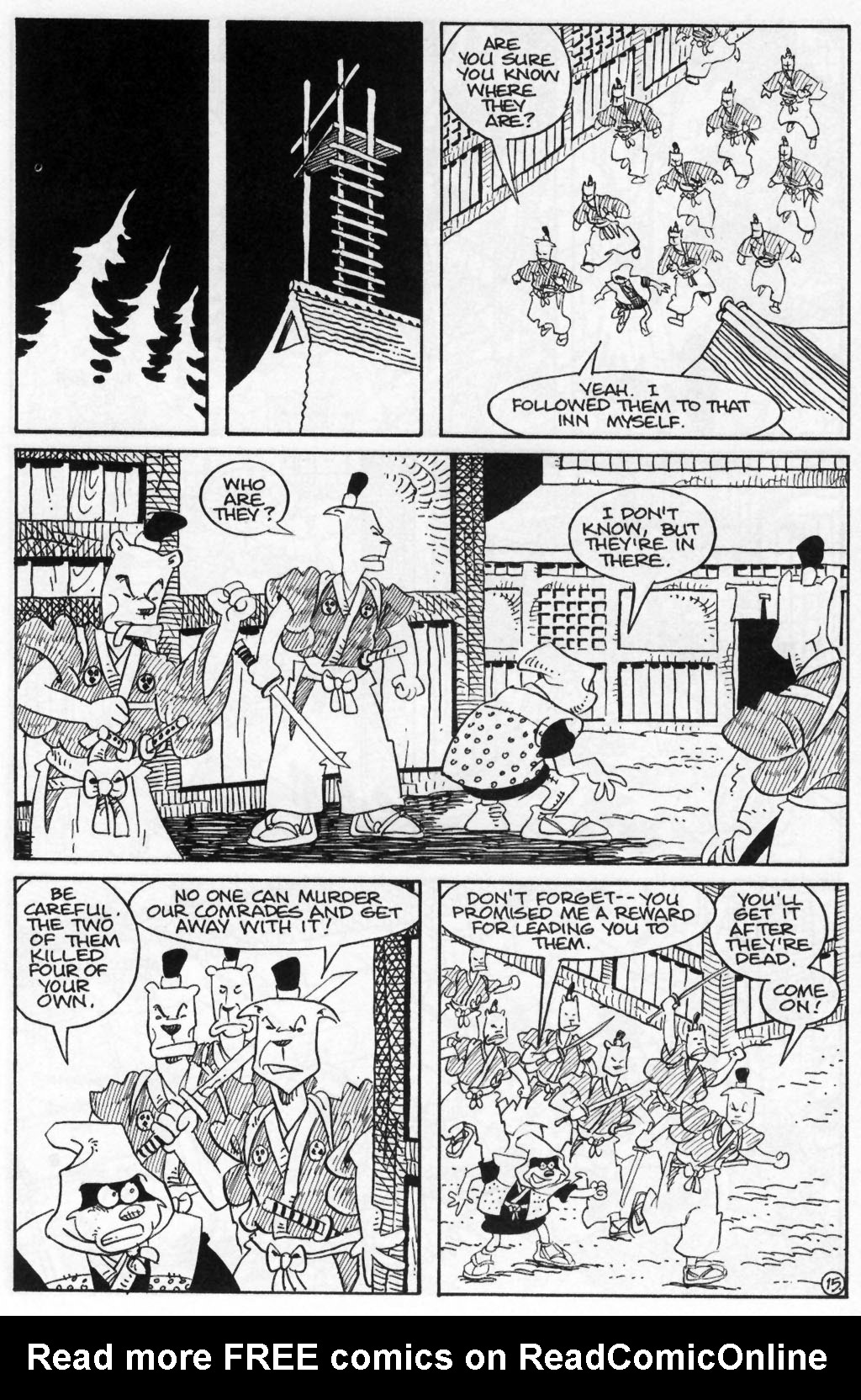 Usagi Yojimbo (1996) Issue #55 #55 - English 17