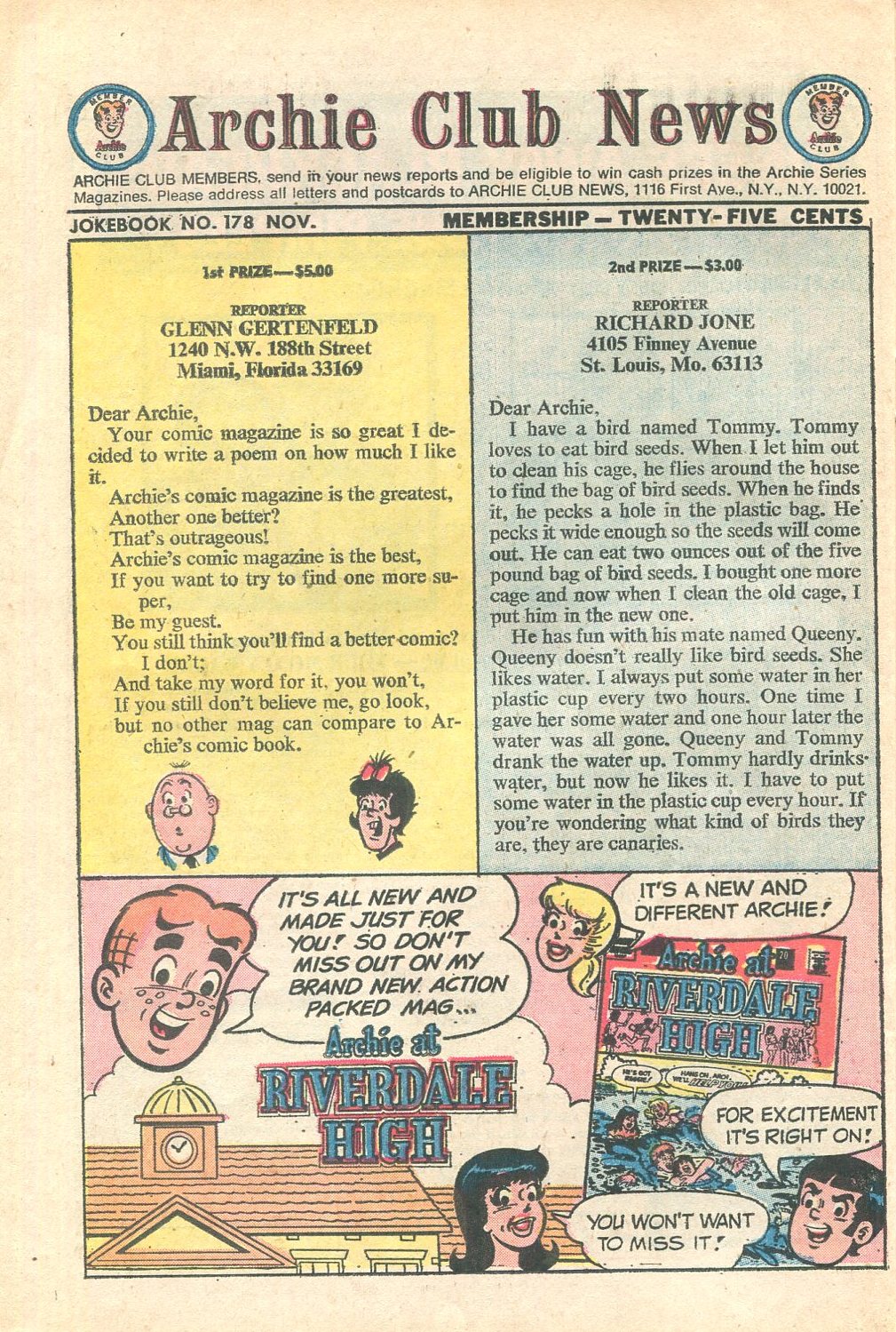 Read online Archie's Joke Book Magazine comic -  Issue #178 - 26
