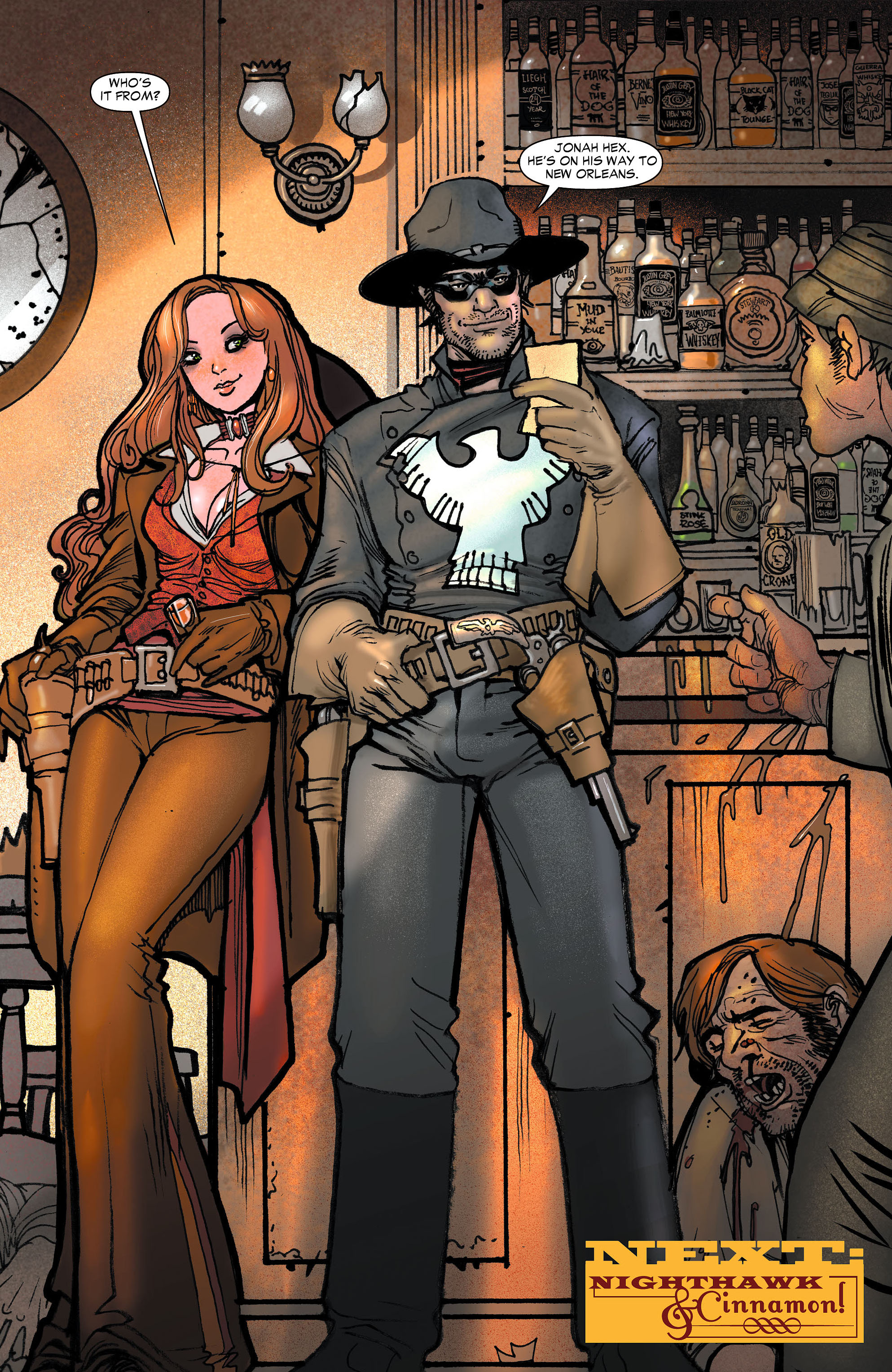 Read online All-Star Western (2011) comic -  Issue #6 - 21