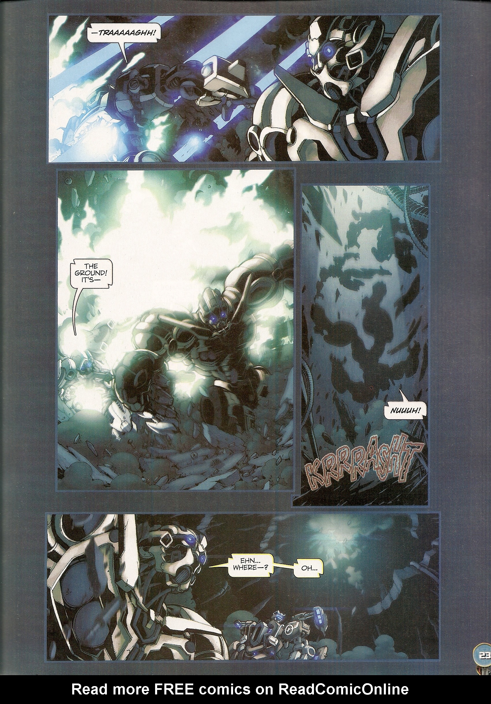Read online Transformers: Robots in Disguise (2007) comic -  Issue #2 - 22