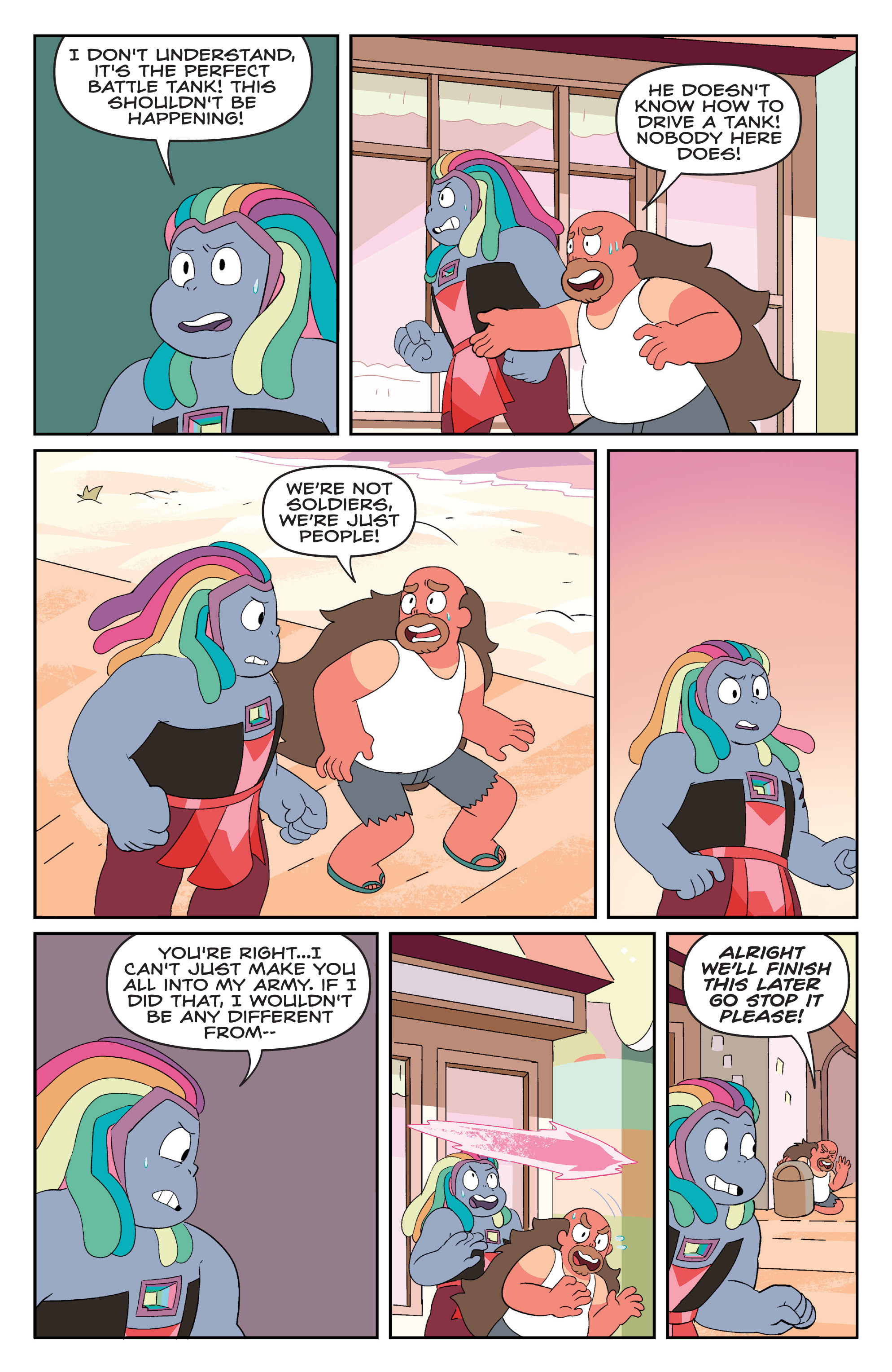 Read online Steven Universe Ongoing comic -  Issue #35 - 16