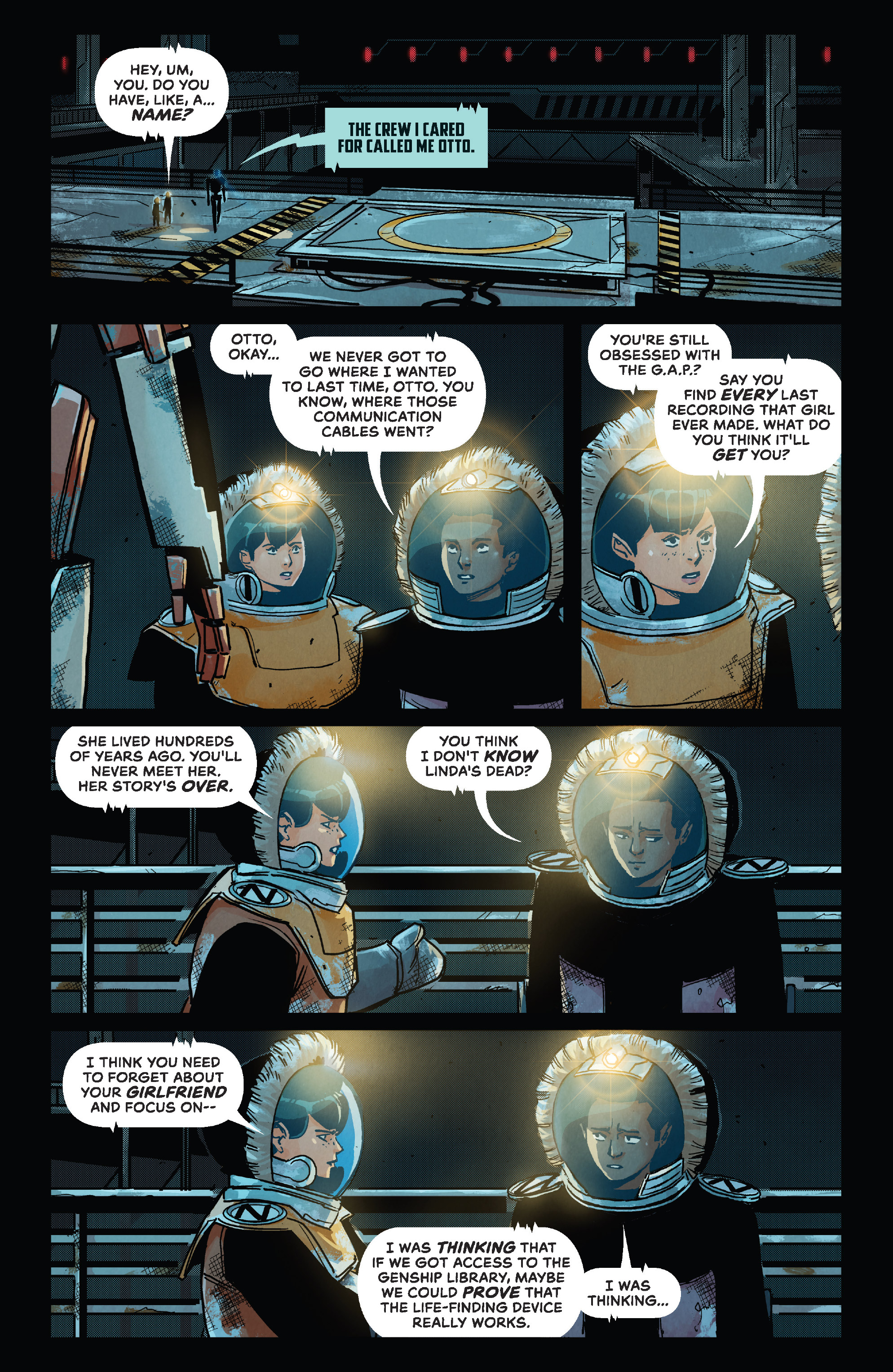 Read online Outpost Zero comic -  Issue #12 - 14