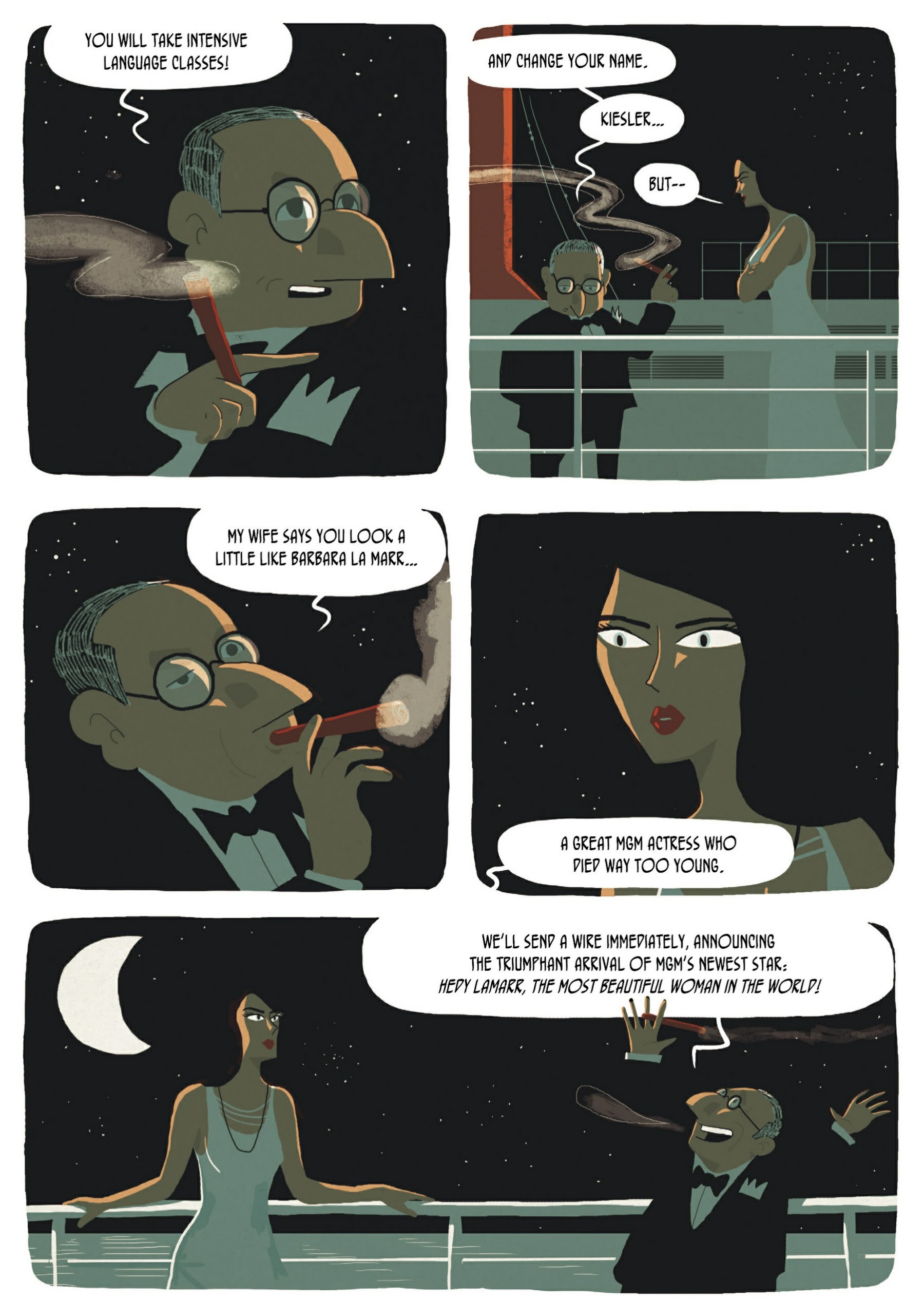 Read online Hedy Lamarr: An Incredible Life comic -  Issue # TPB (Part 1) - 83